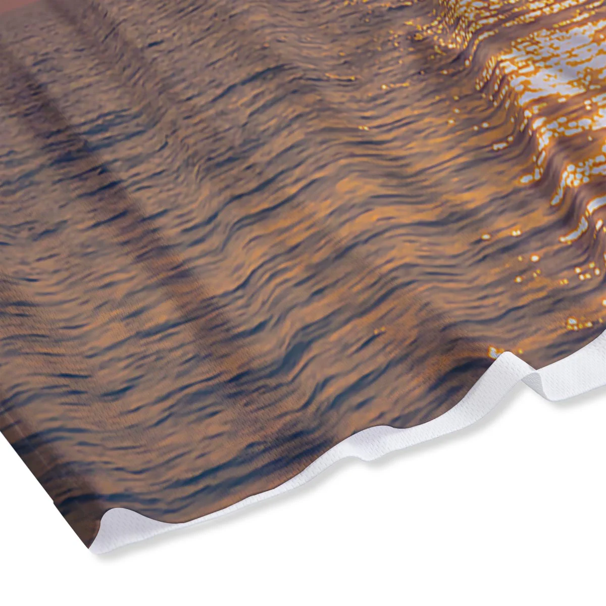 Horizon Sunrise Print Mesh Shorts - Image 4