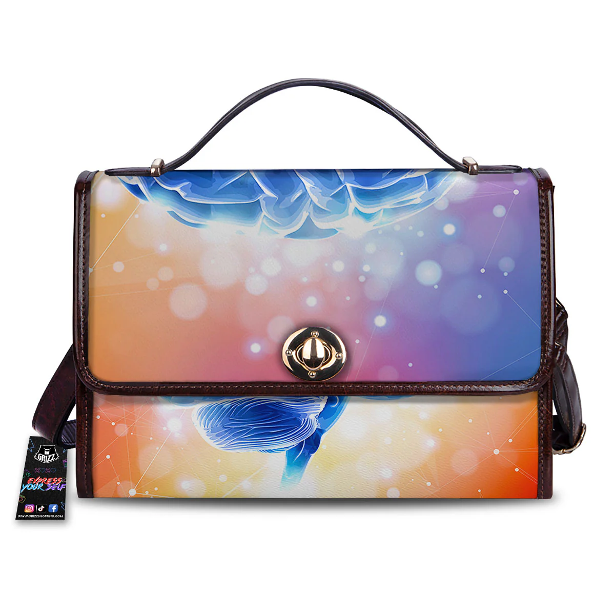 Human Brain Women's Satchel Bag