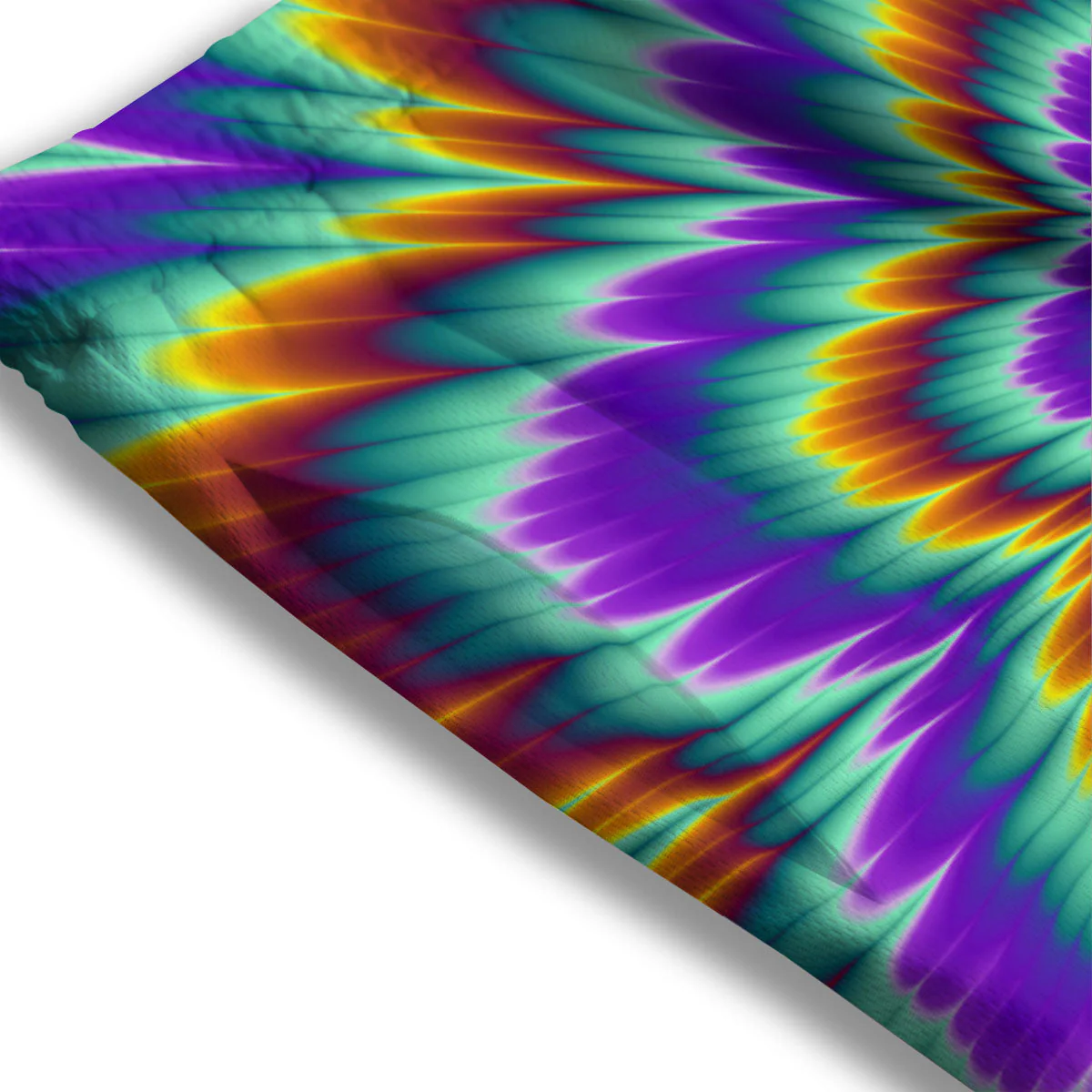 Illusion Optical Explosion Psychedelic Mesh Shorts - Image 3
