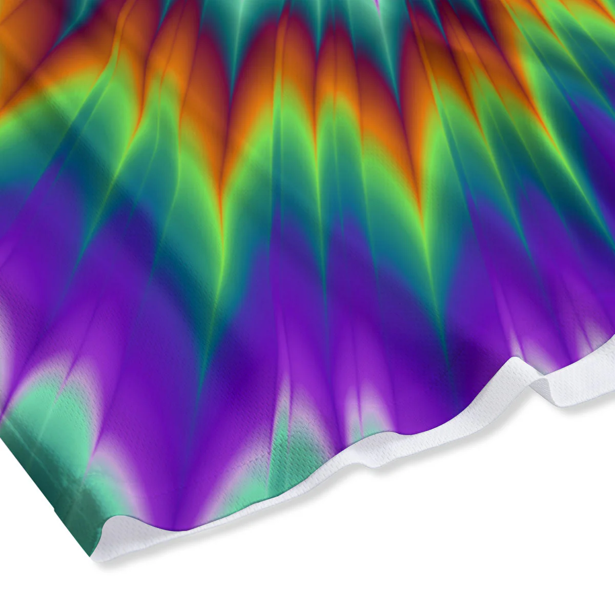 Illusion Optical Psychedelic Spiral Mesh Shorts - Image 4