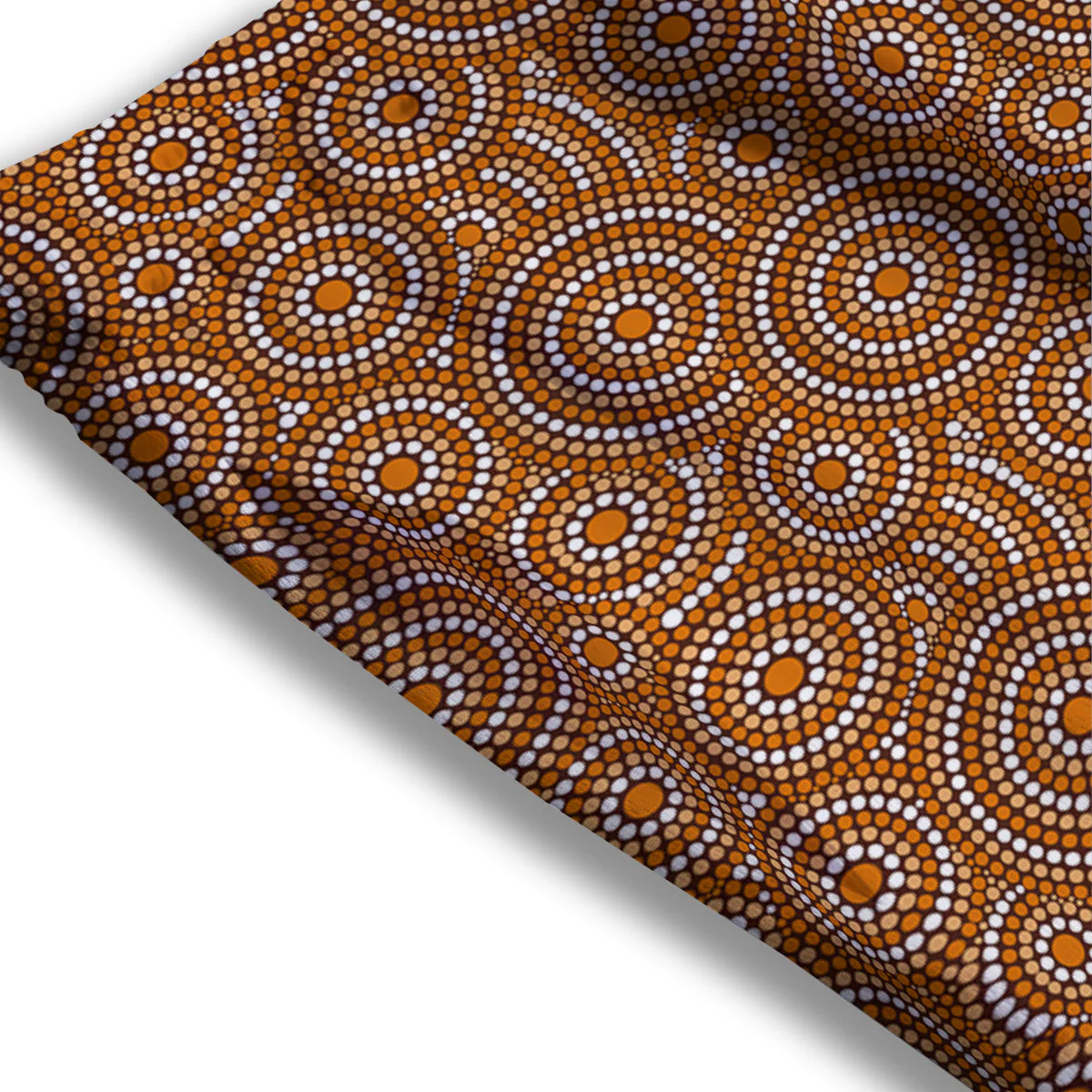 Indigenous Aboriginal Print Pattern Mesh Shorts - Image 3