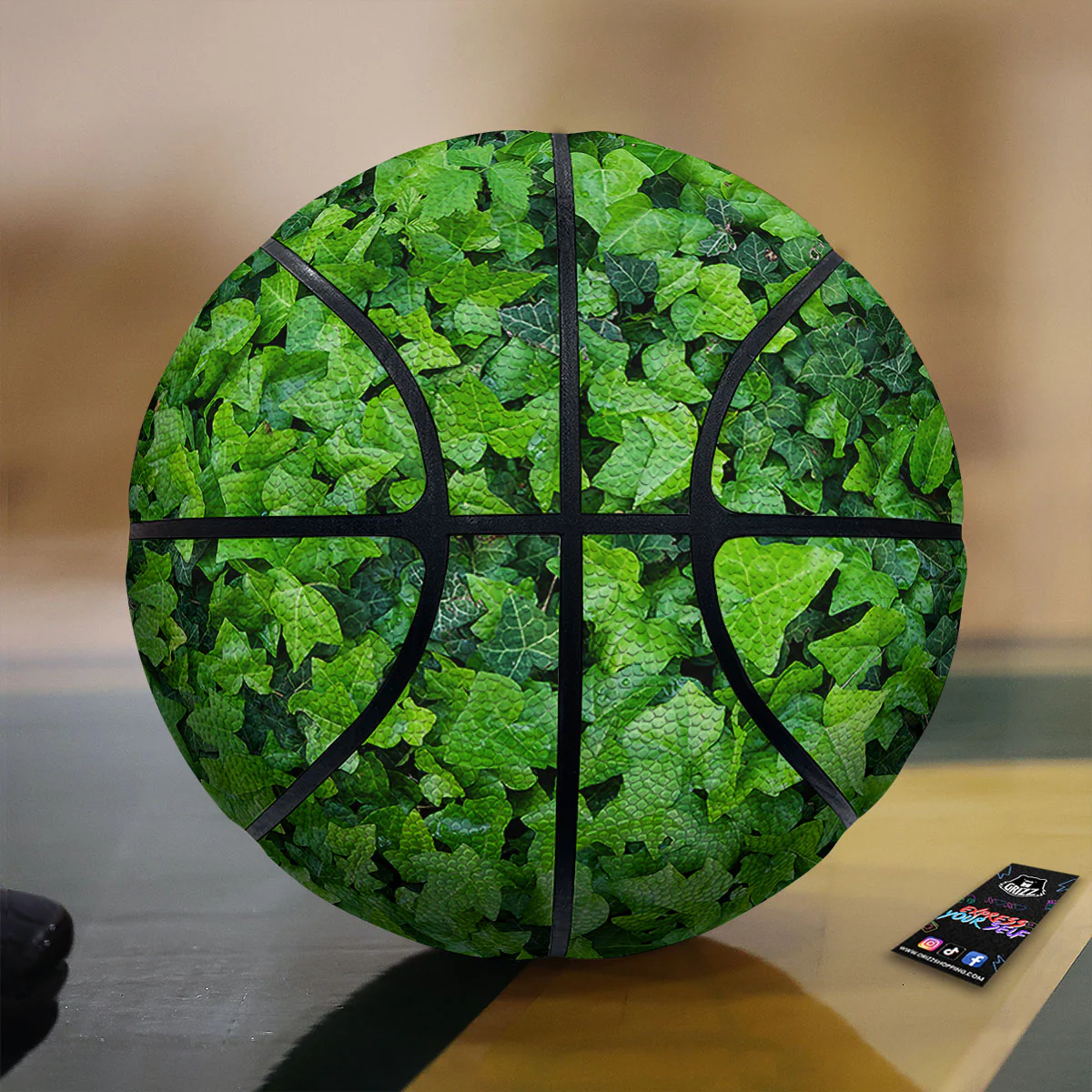 Ivy Wall Green Print Basketball