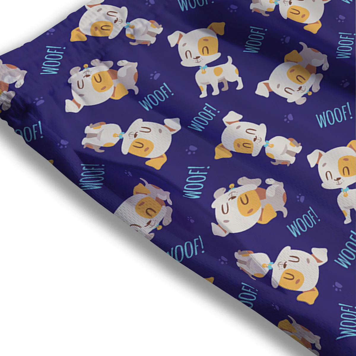 Jack Russell Terrier Cute Print Pattern Mesh Shorts - Image 3