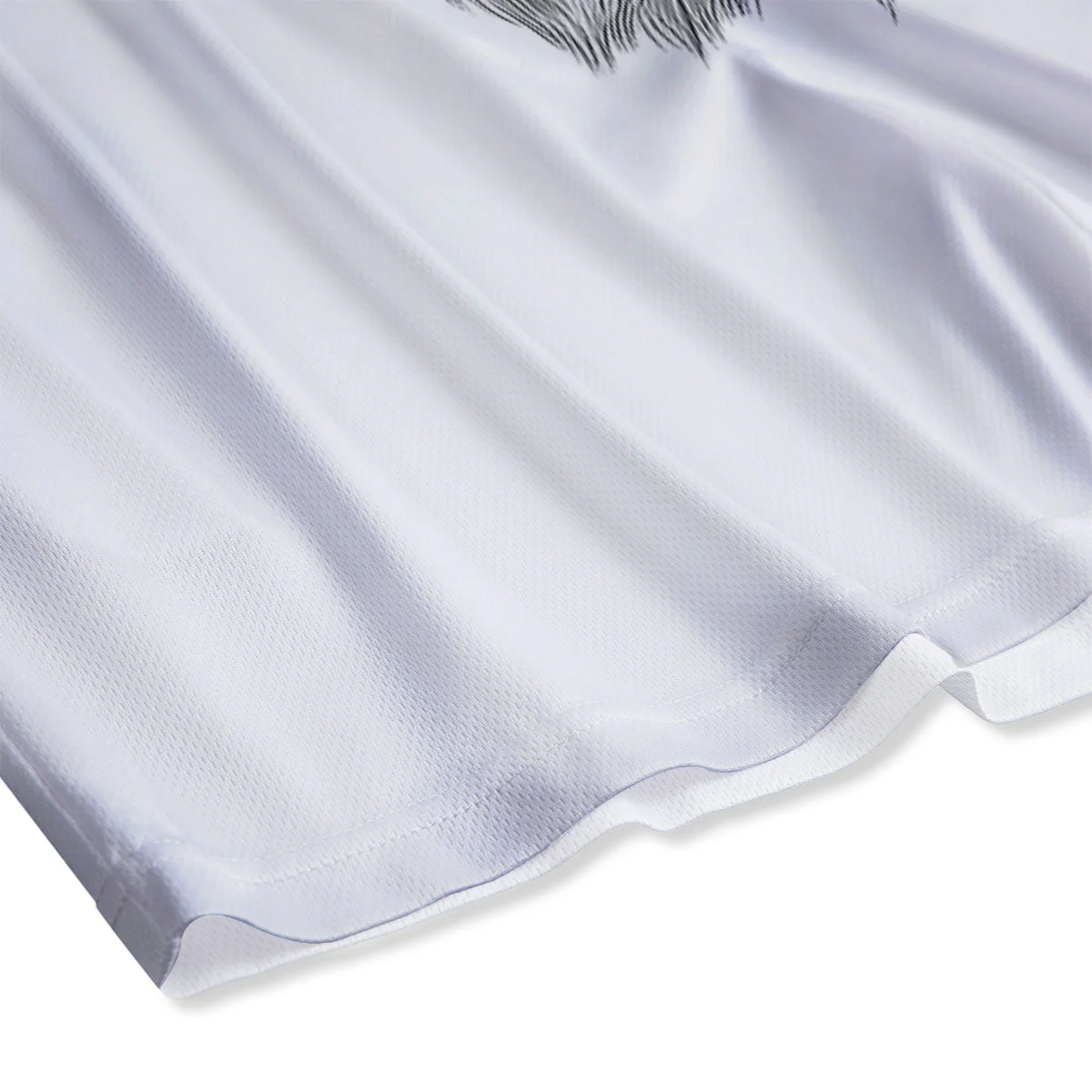 Jack Russell Terrier Drawing Print Mesh Shorts - Image 4