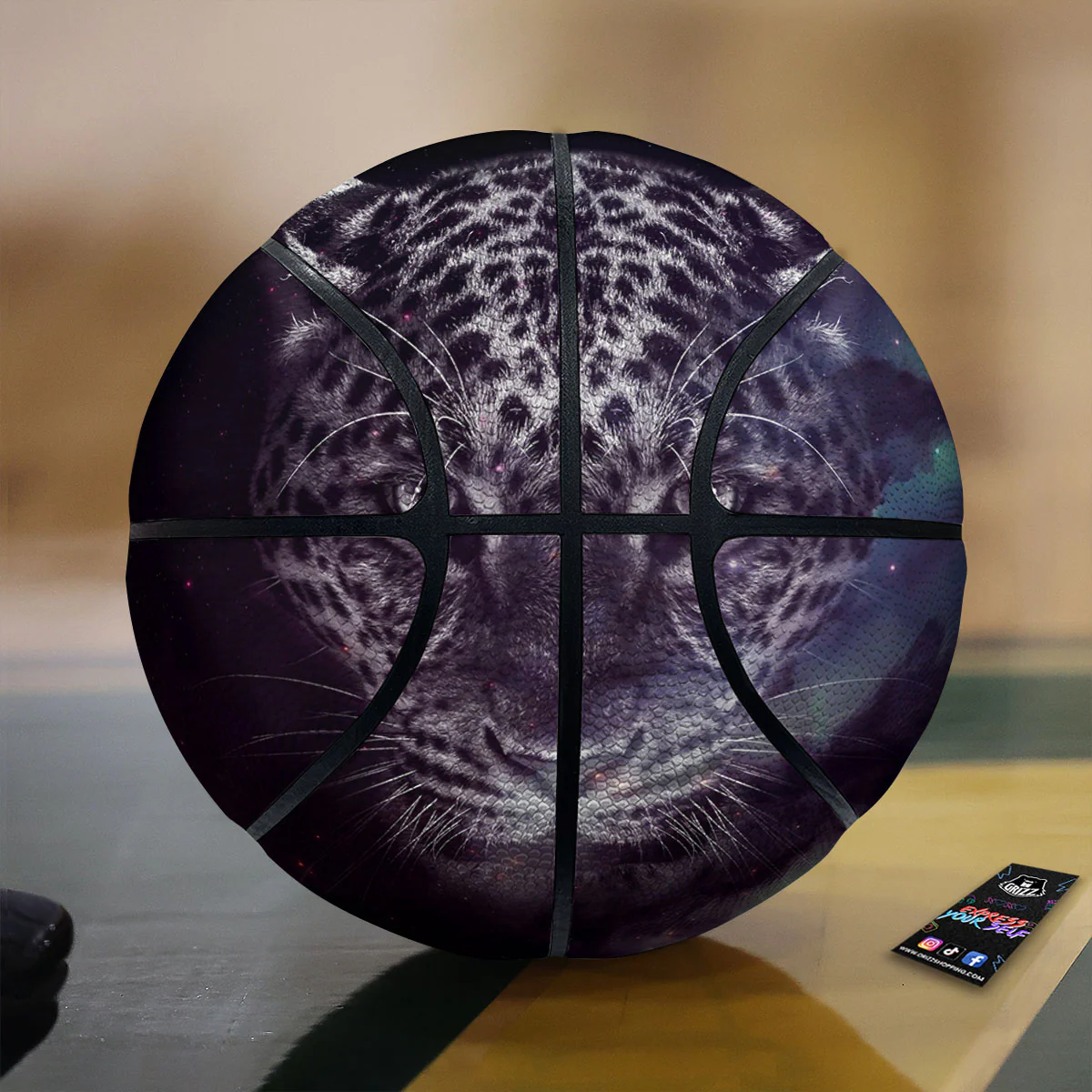 Jaguar Galaxy Print Basketball