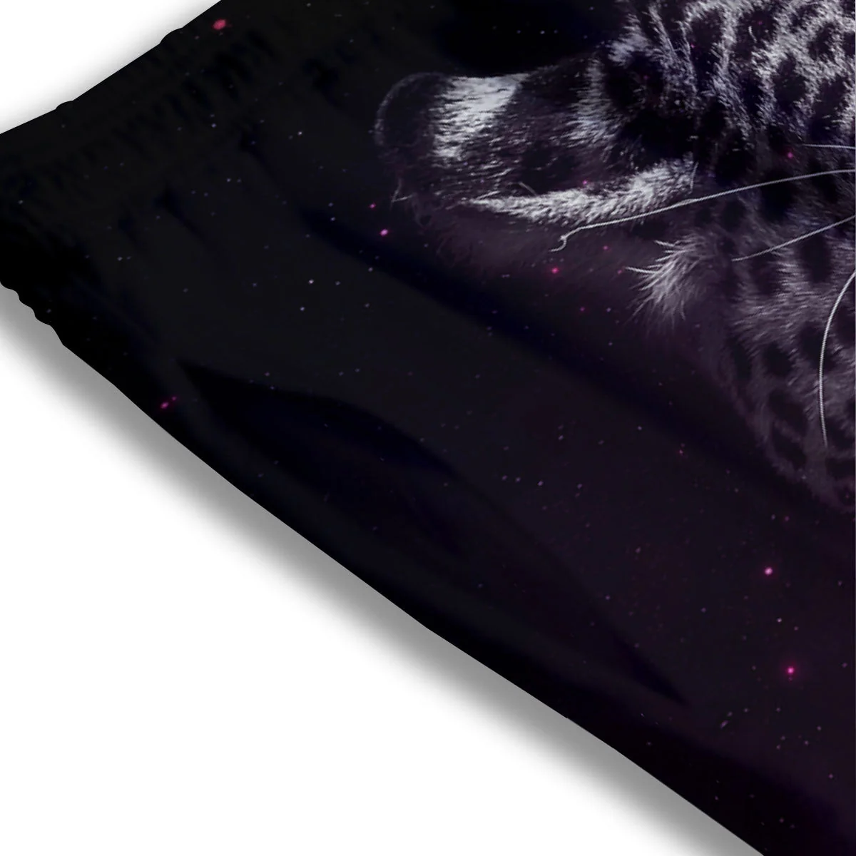 Jaguar Galaxy Print Mesh Shorts - Image 3