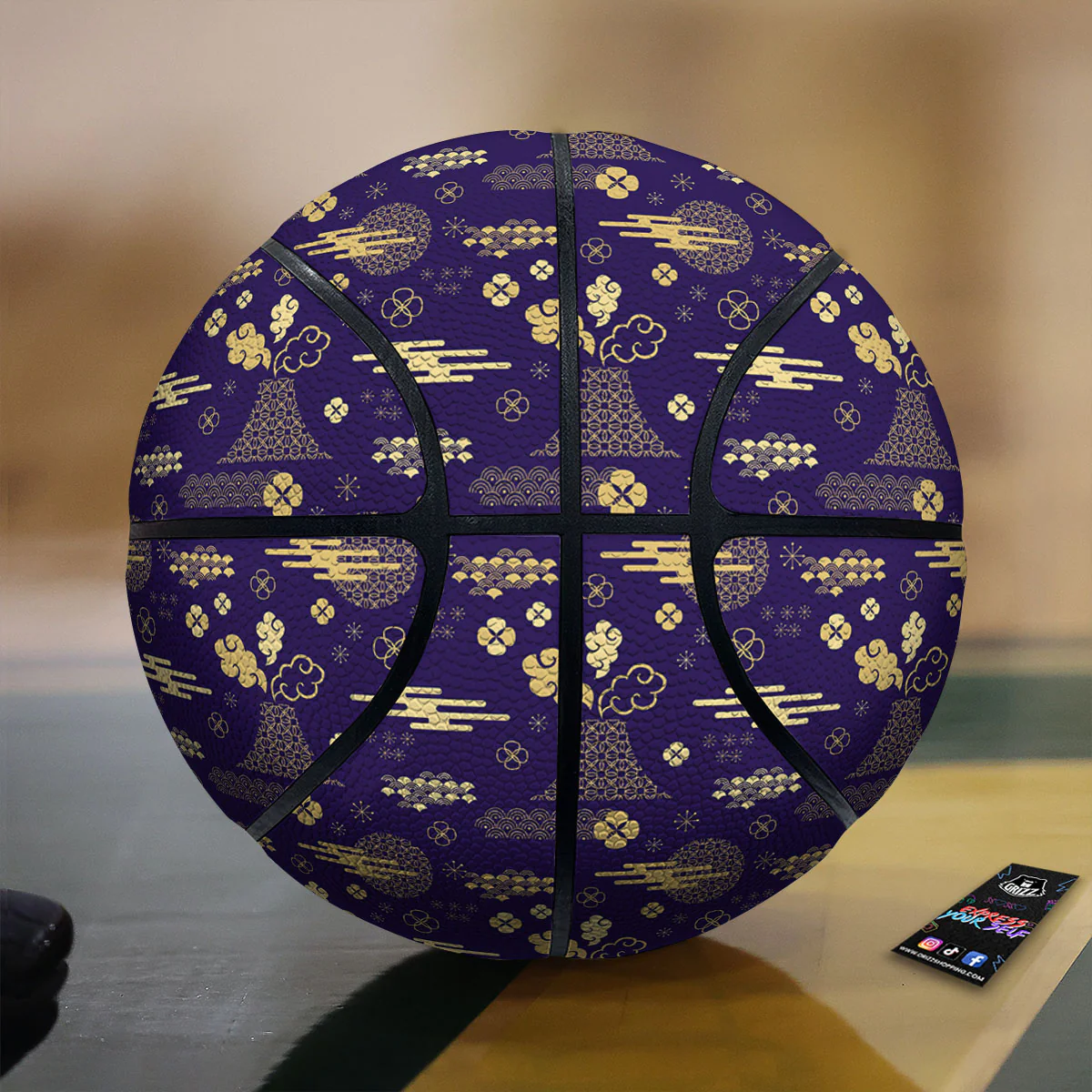 Japanese Classic Print Pattern Basketball