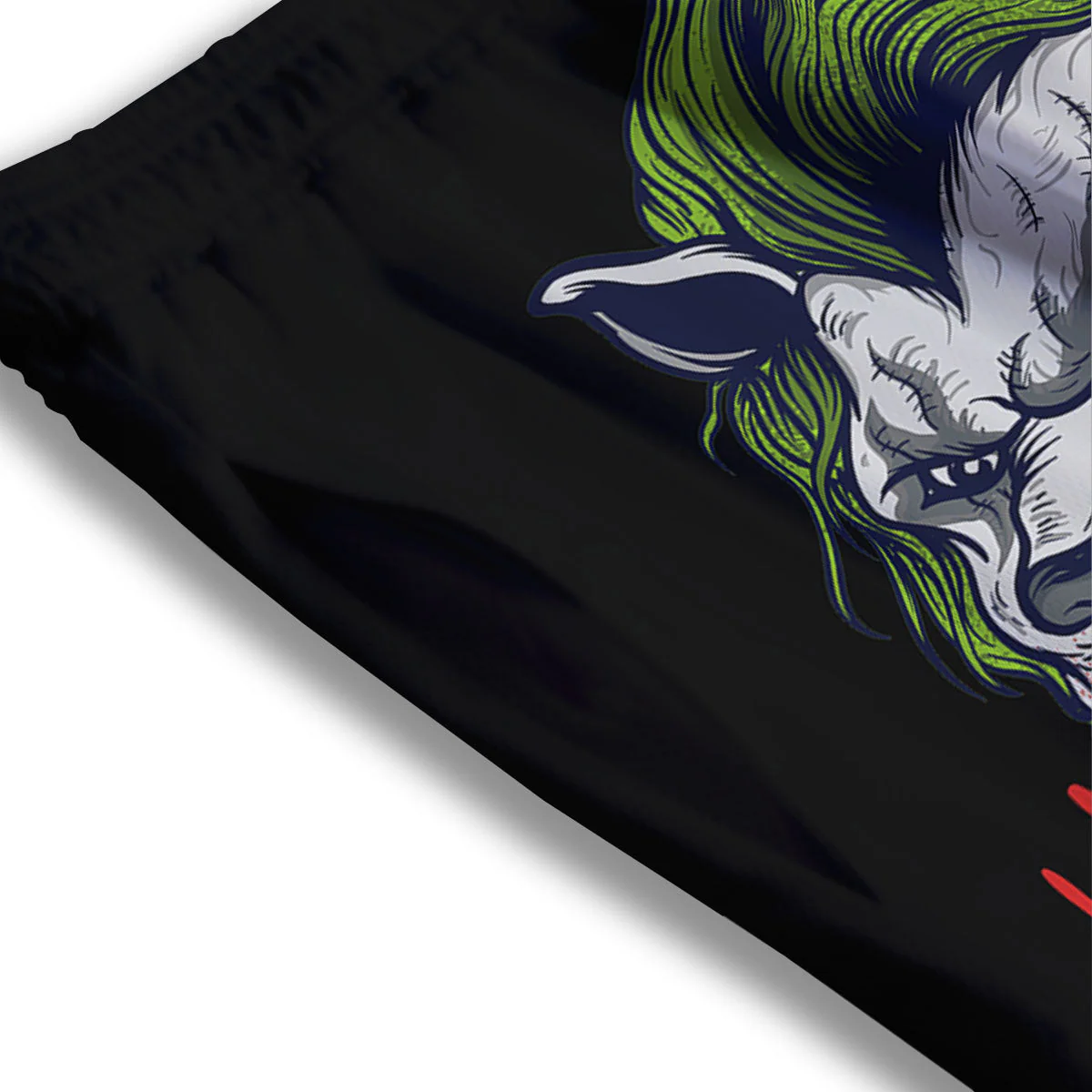 Joker Lion Print Mesh Shorts - Image 3