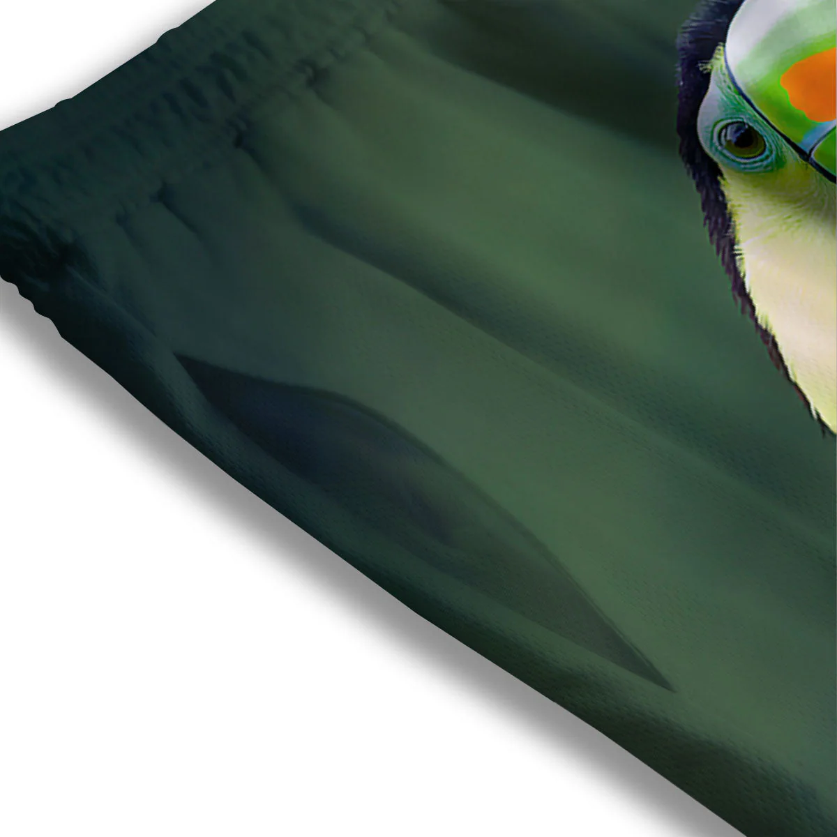 Keel-Billed Toucan Print Mesh Shorts - Image 3
