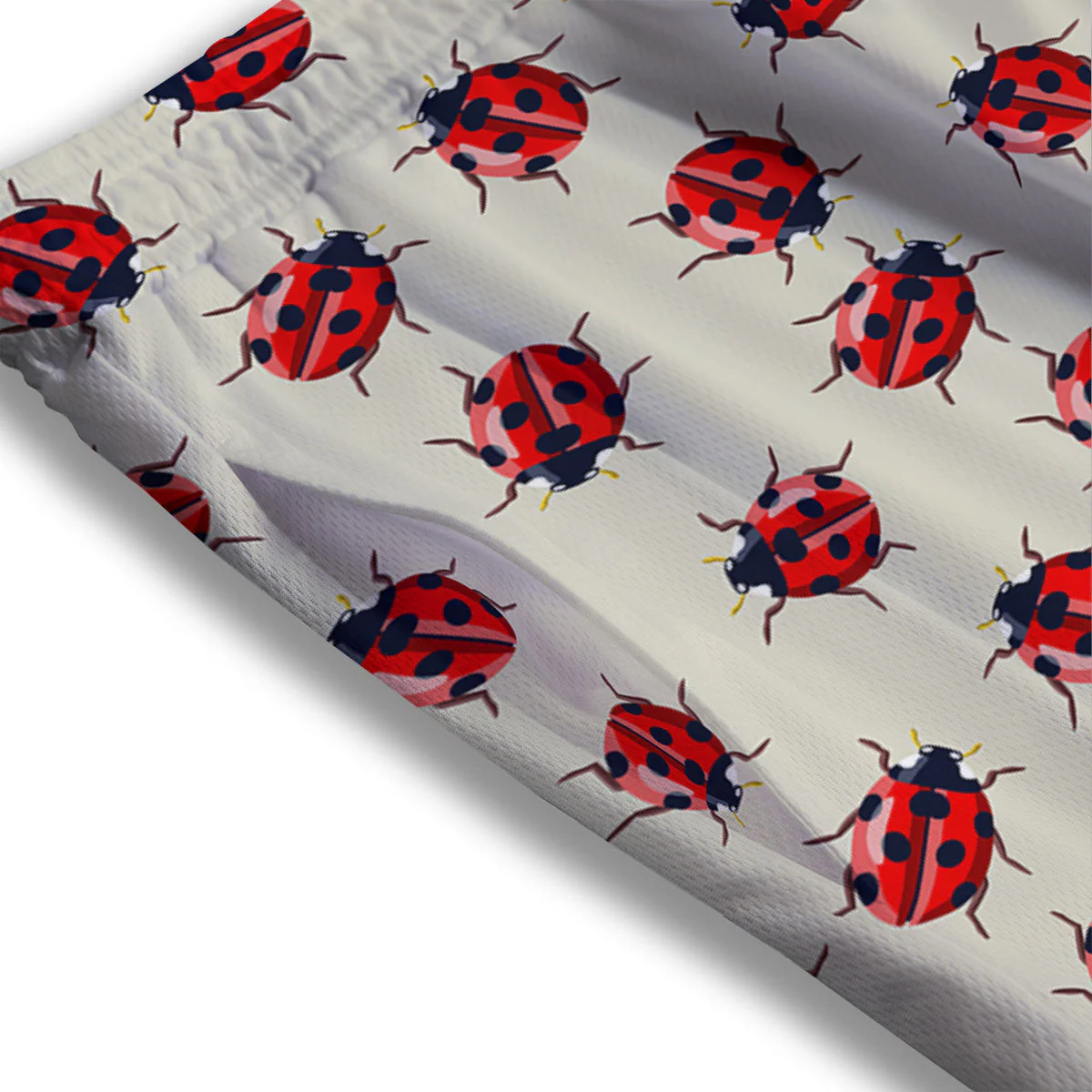 Ladybird Little Print Pattern Mesh Shorts - Image 3