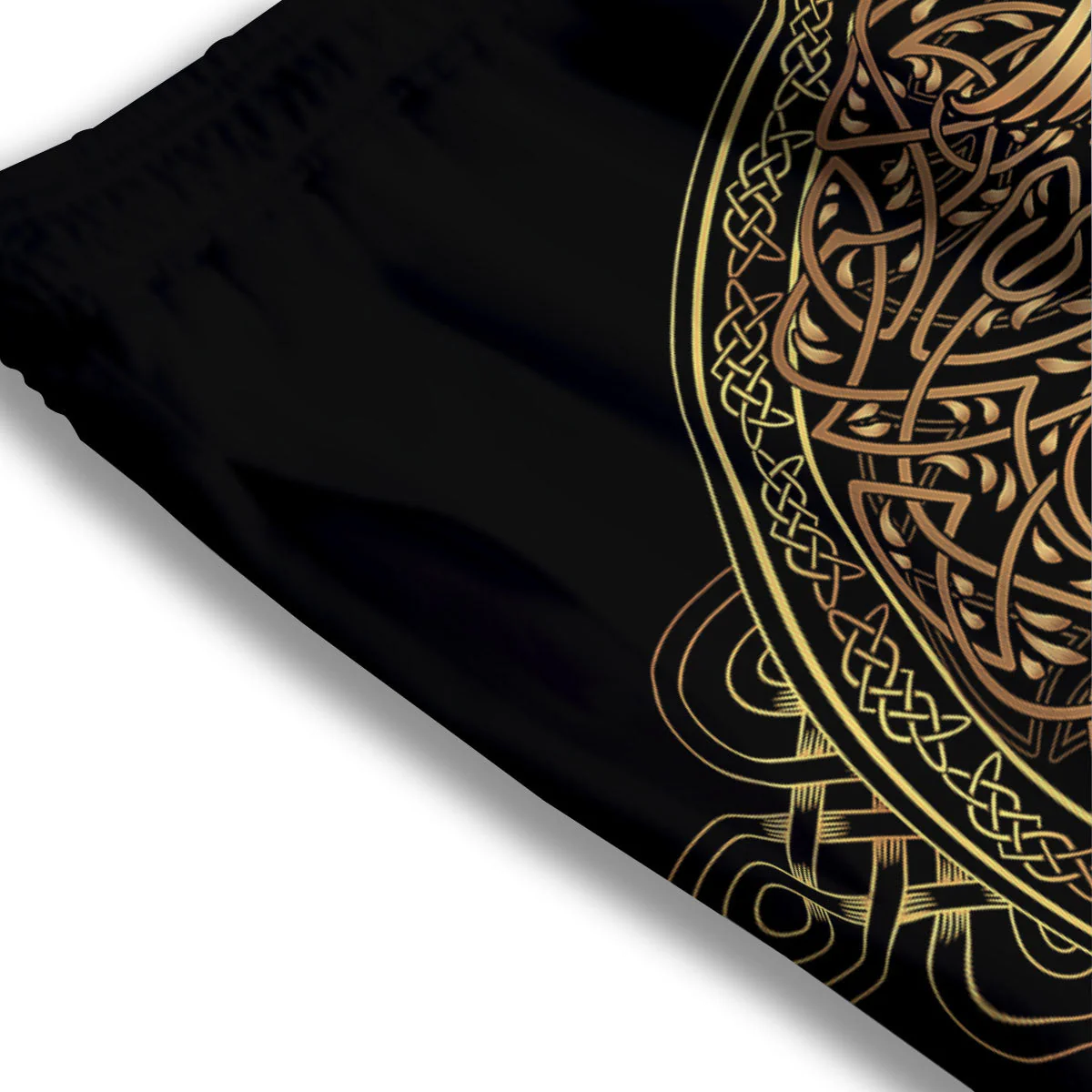 Life Of Tree Yggdrasil Print Mesh Shorts - Image 3