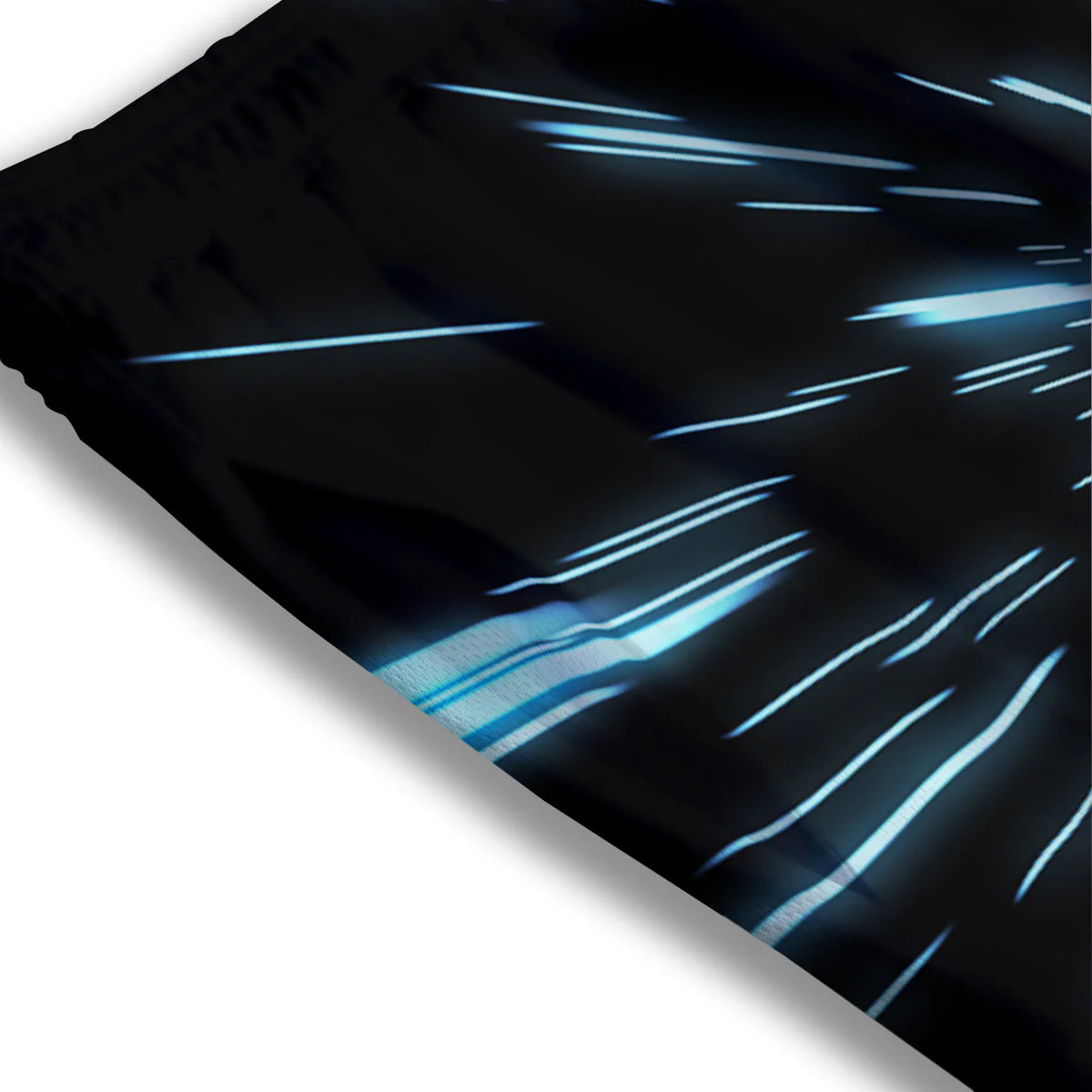 Lightspeed Blue Print Mesh Shorts - Image 3