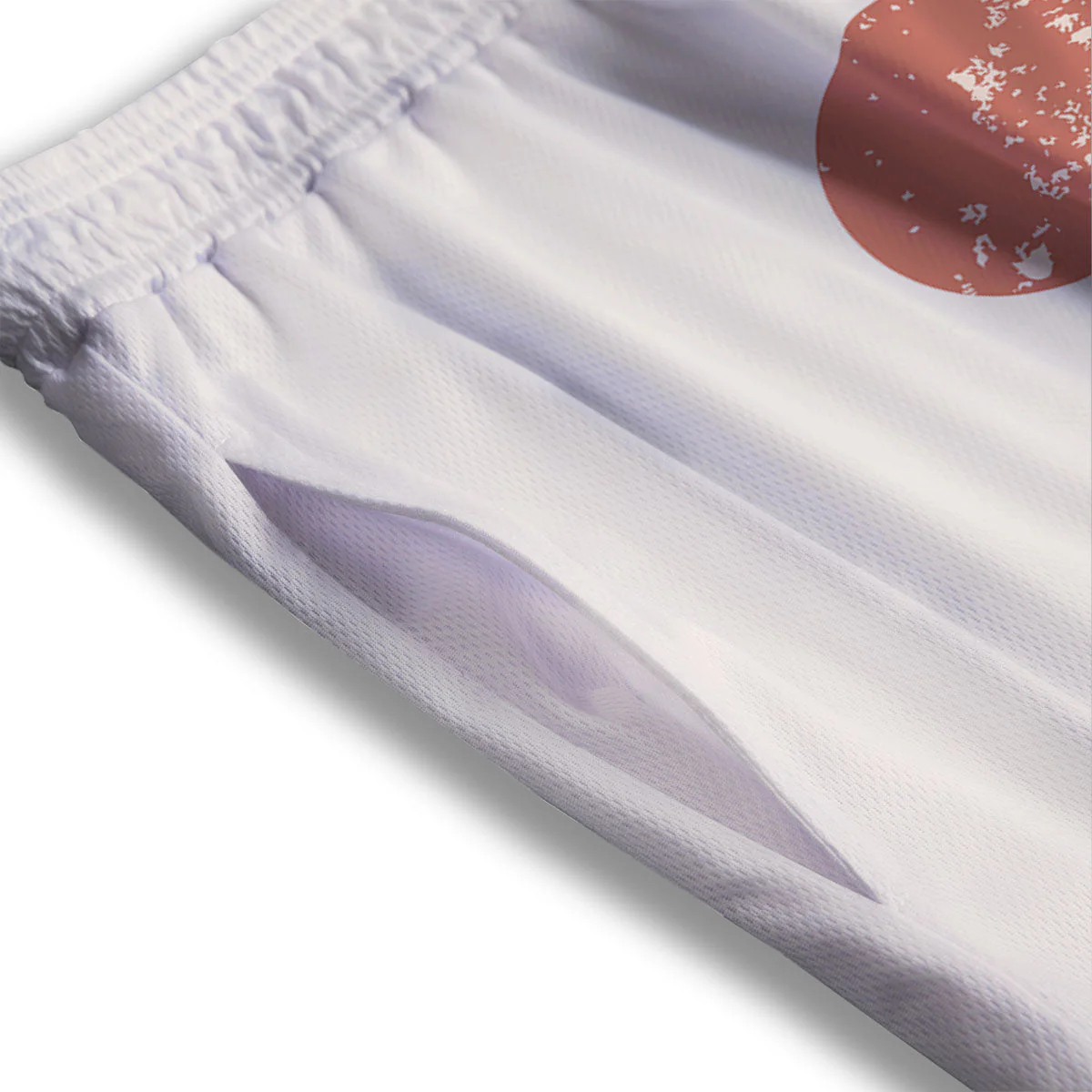 Lunar Cycle Phase Print Mesh Shorts - Image 3