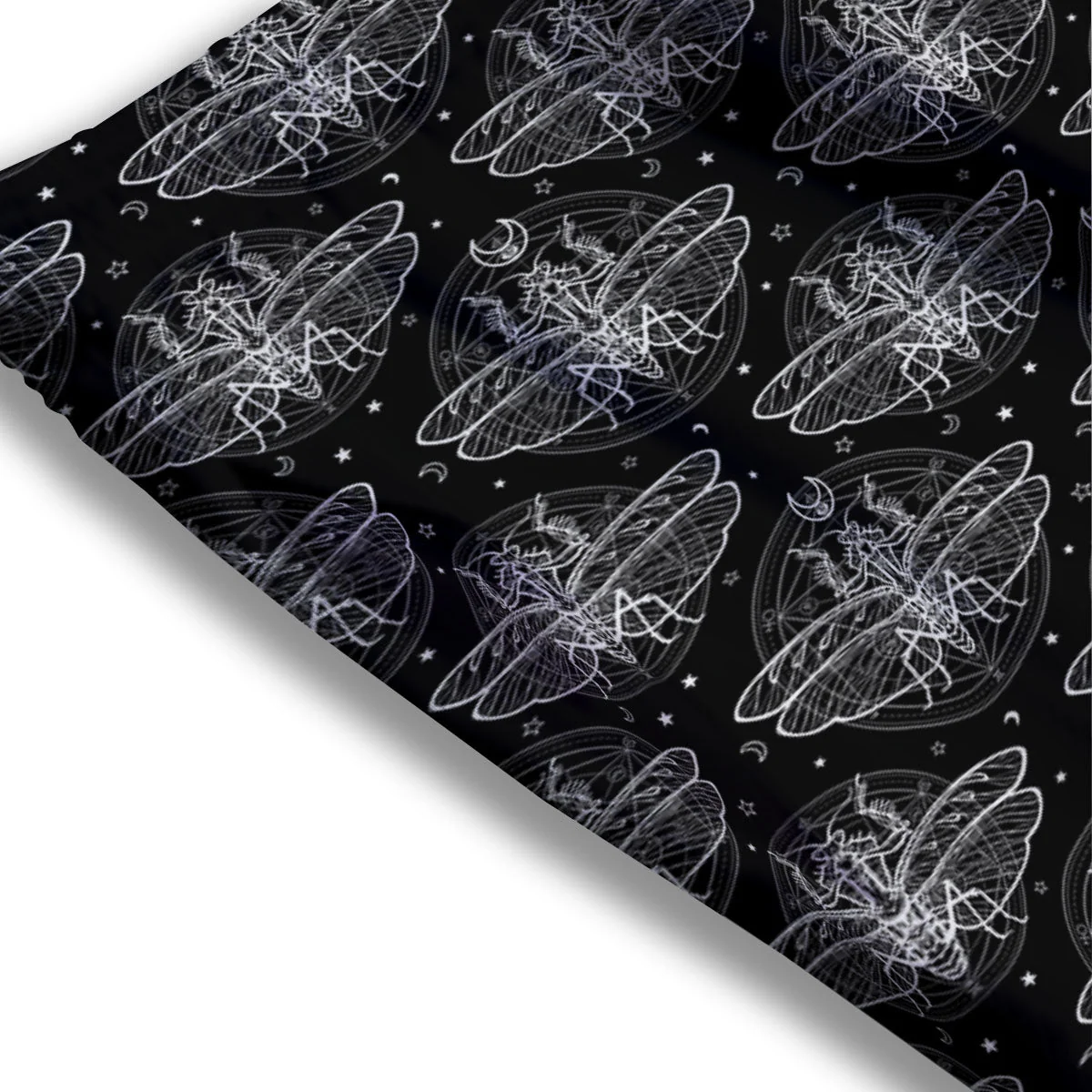 Mantis Animal Print Pattern Mesh Shorts - Image 3