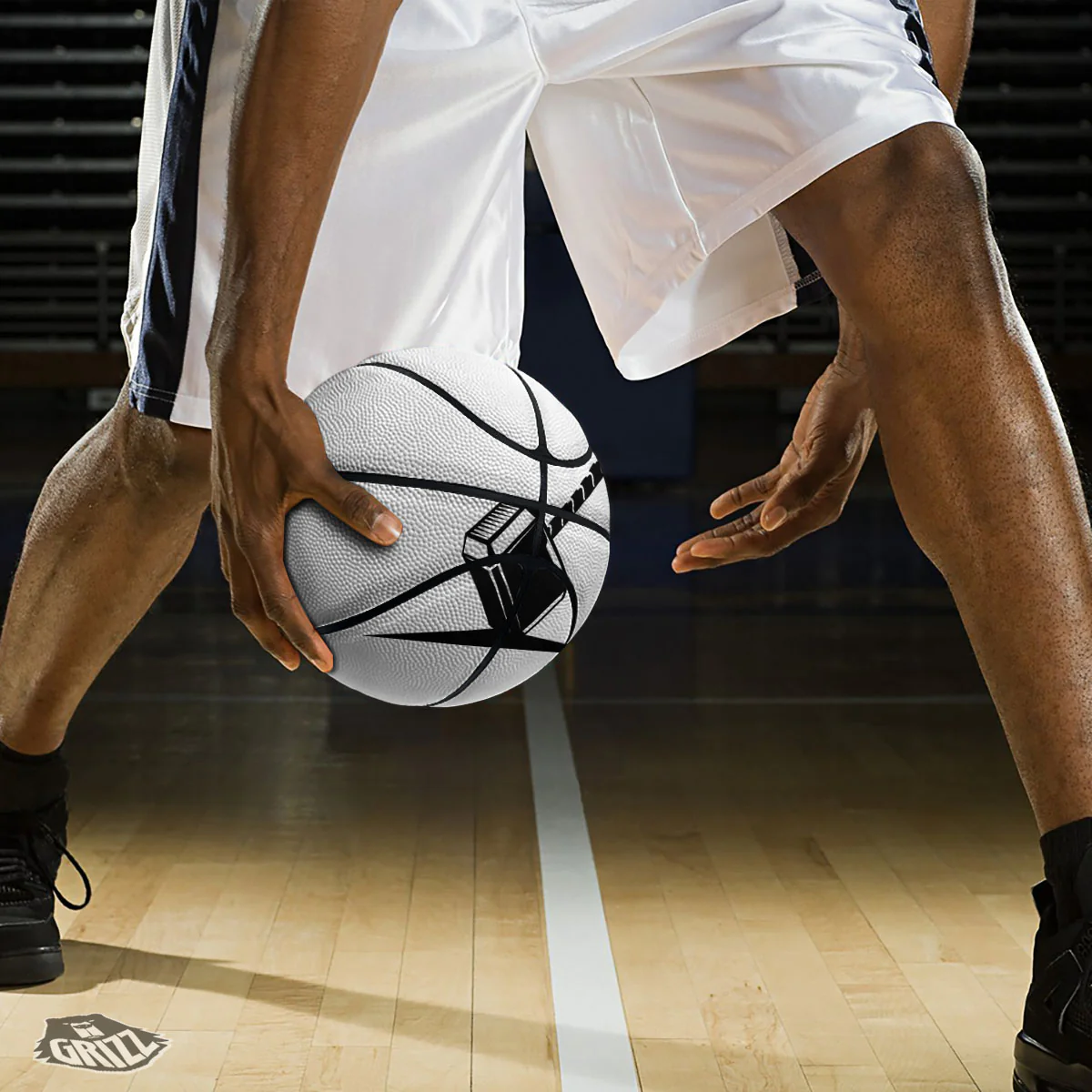 Mjolnir Hammer Of Thor Print Basketball - Image 3