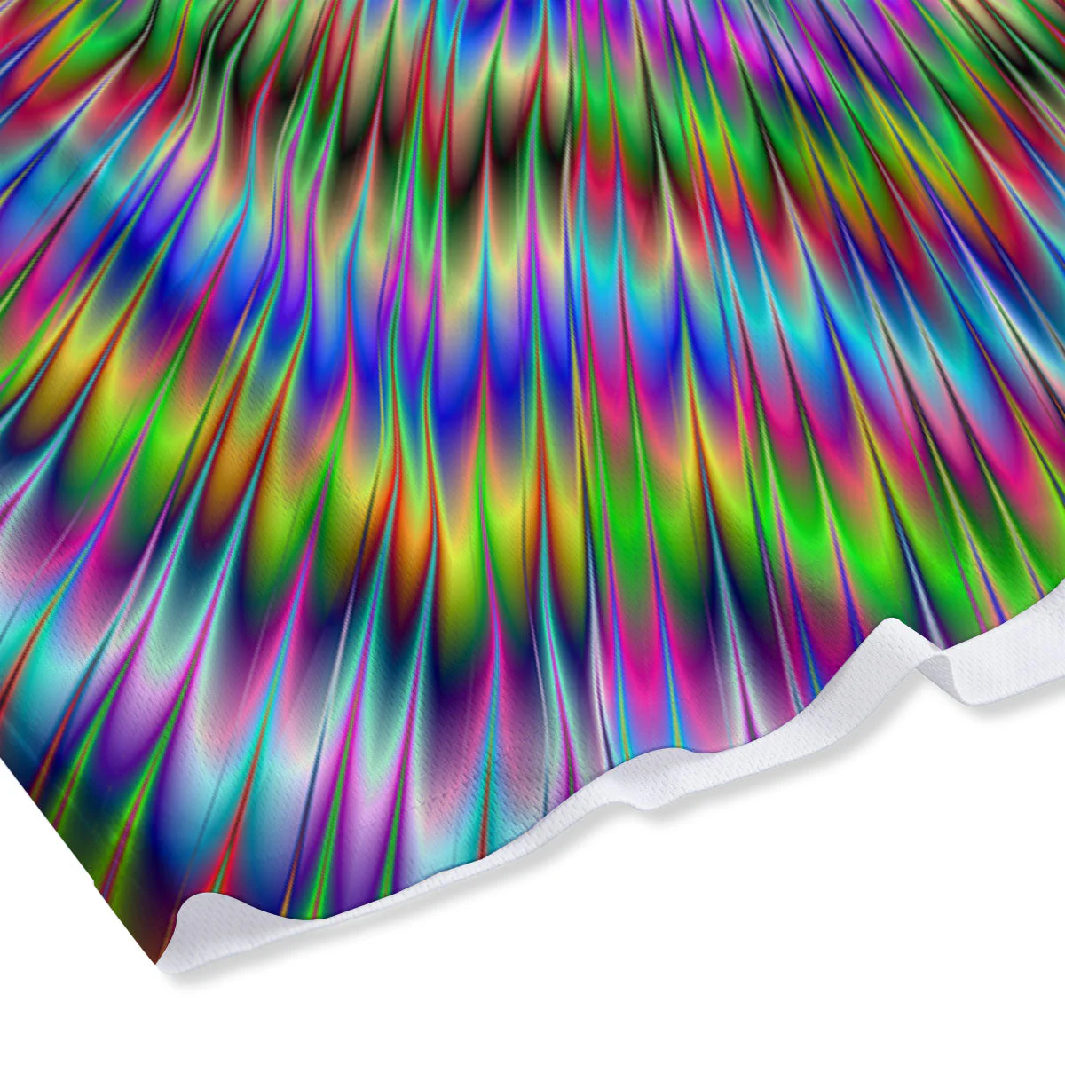 Moving Optical Illusion Abstract Dizzy Mesh Shorts - Image 4