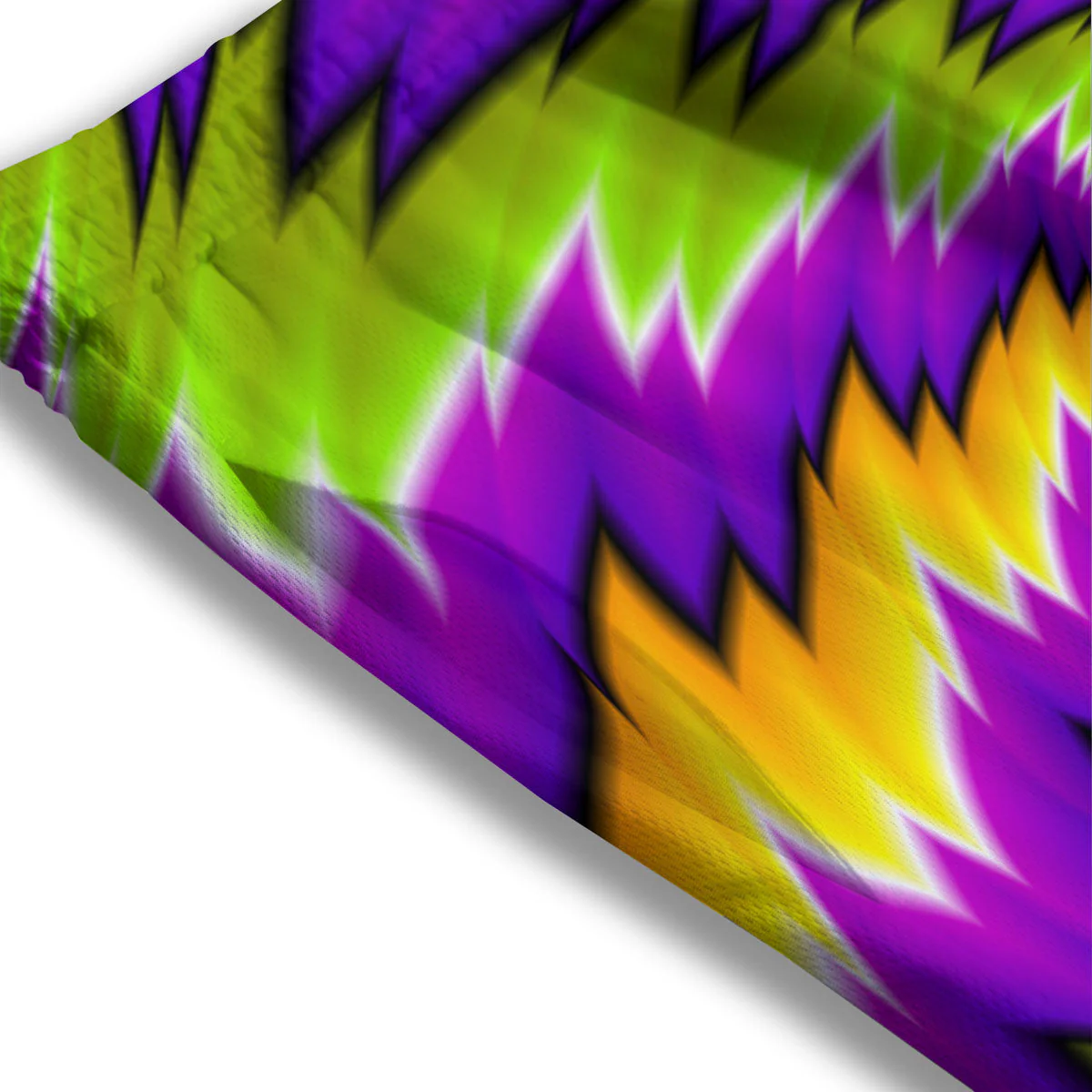 Moving Optical Illusion Dizzy Vortex Mesh Shorts - Image 3
