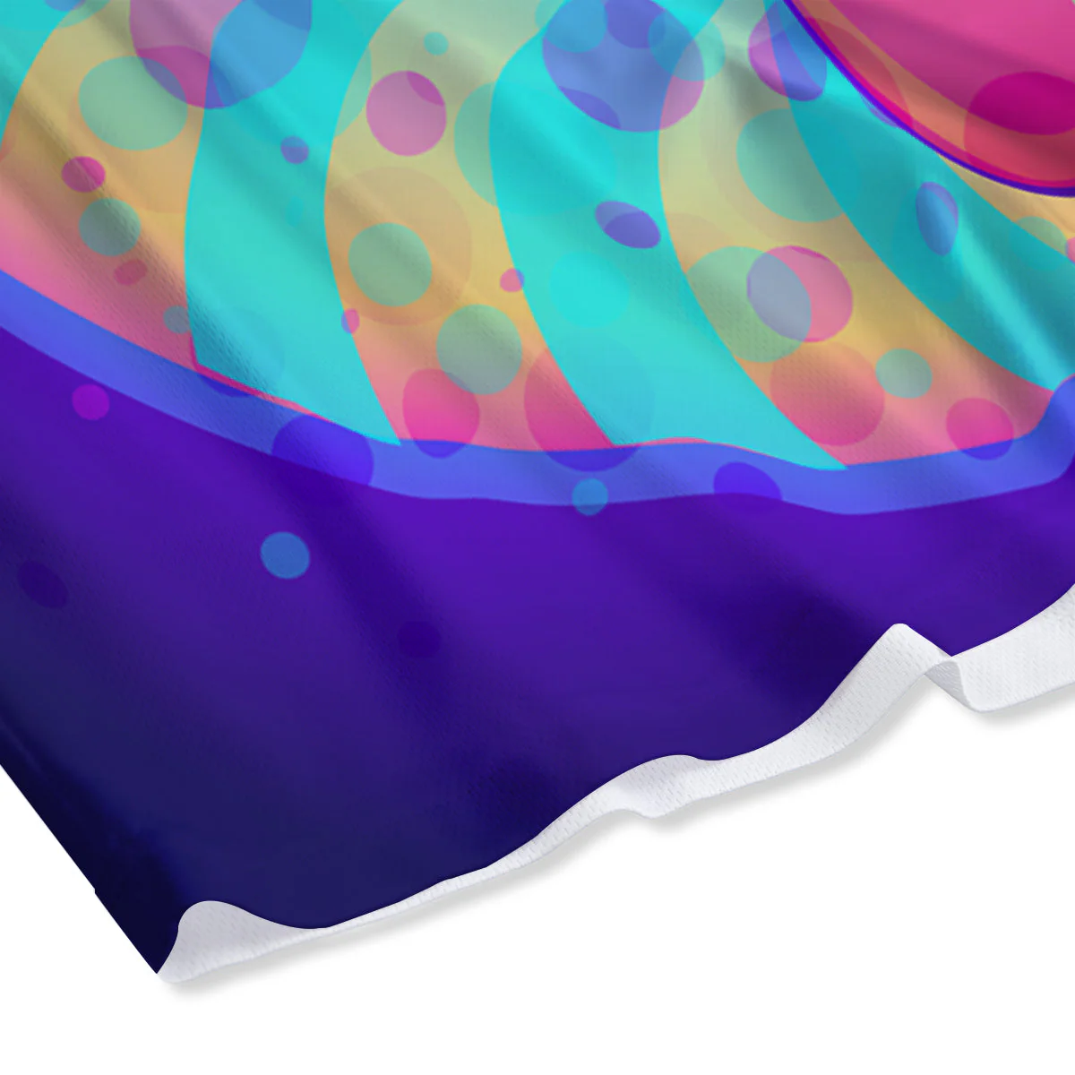 Mushrooms Psychedelic Print Mesh Shorts - Image 4