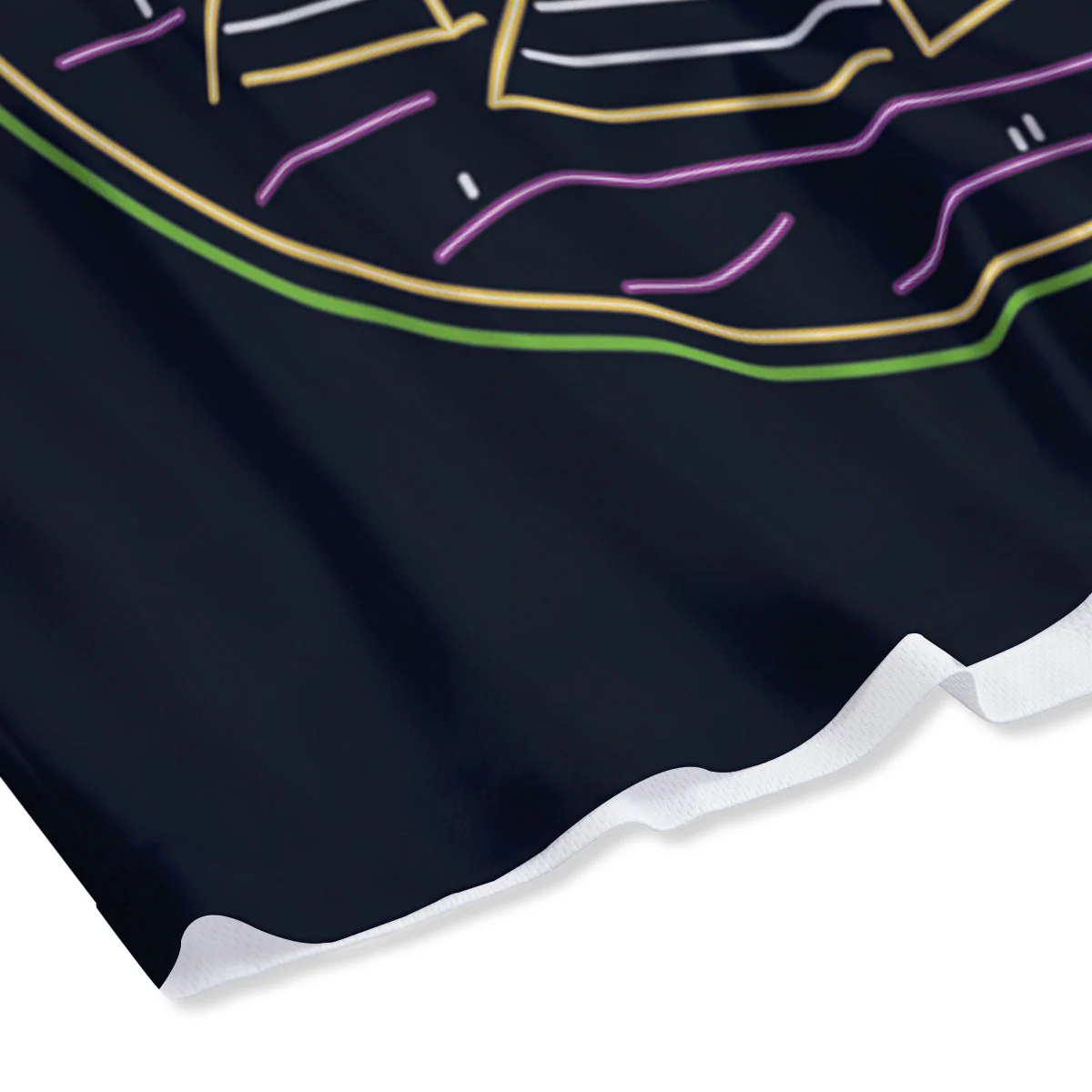 Mystery Of Egypt Neon Print Mesh Shorts - Image 4