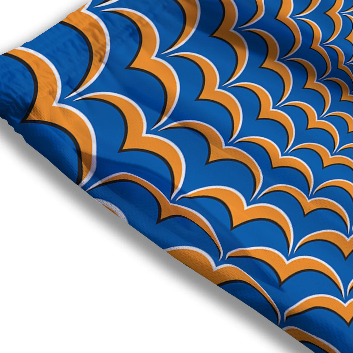 Optical Illusion Blue Expansion Moving Mesh Shorts - Image 3