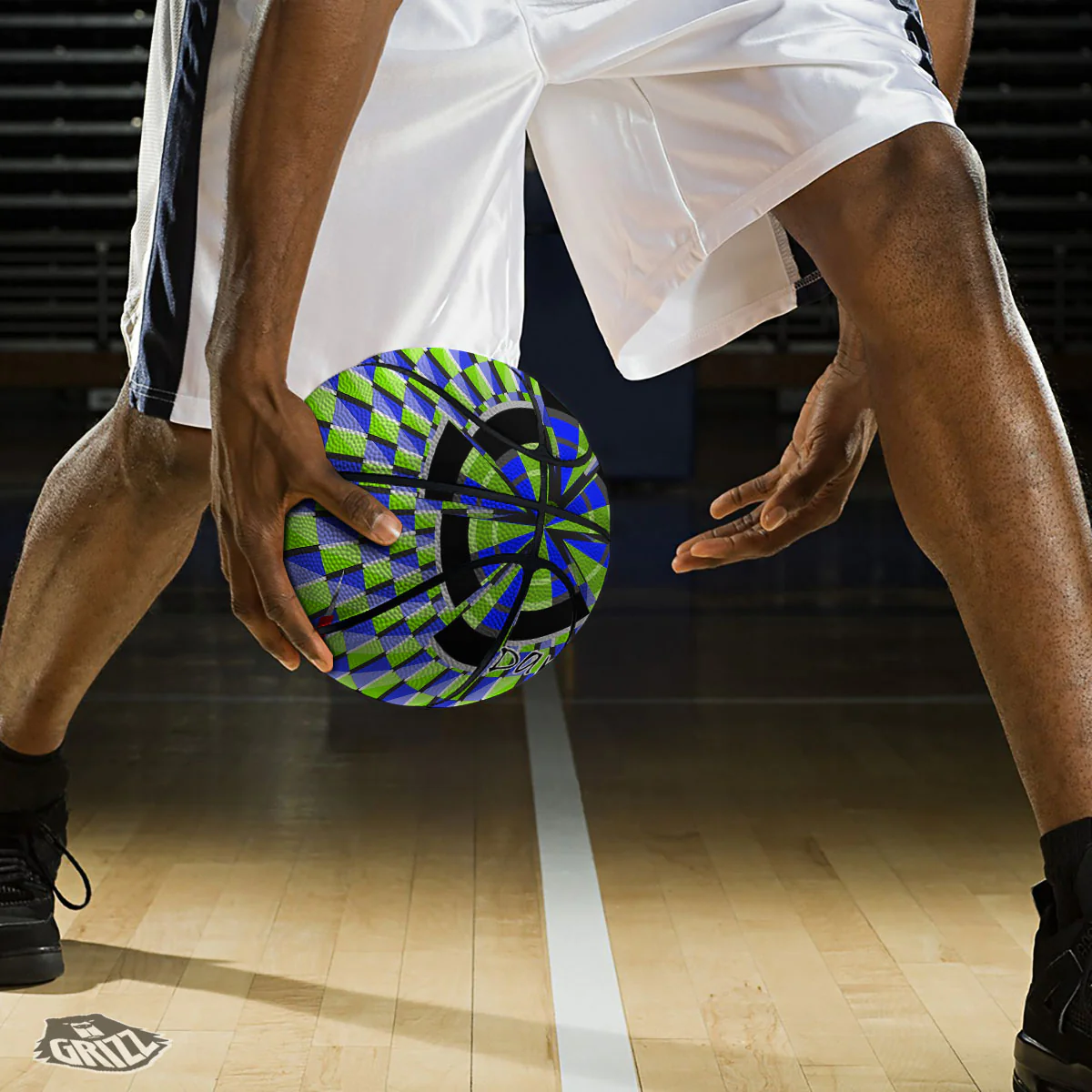 Optical Illusion Dartboard Moving Basketball - Image 3
