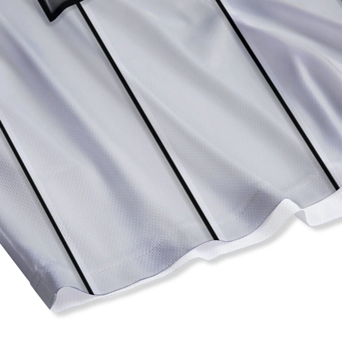 Piano Keyboard Print Mesh Shorts - Image 4