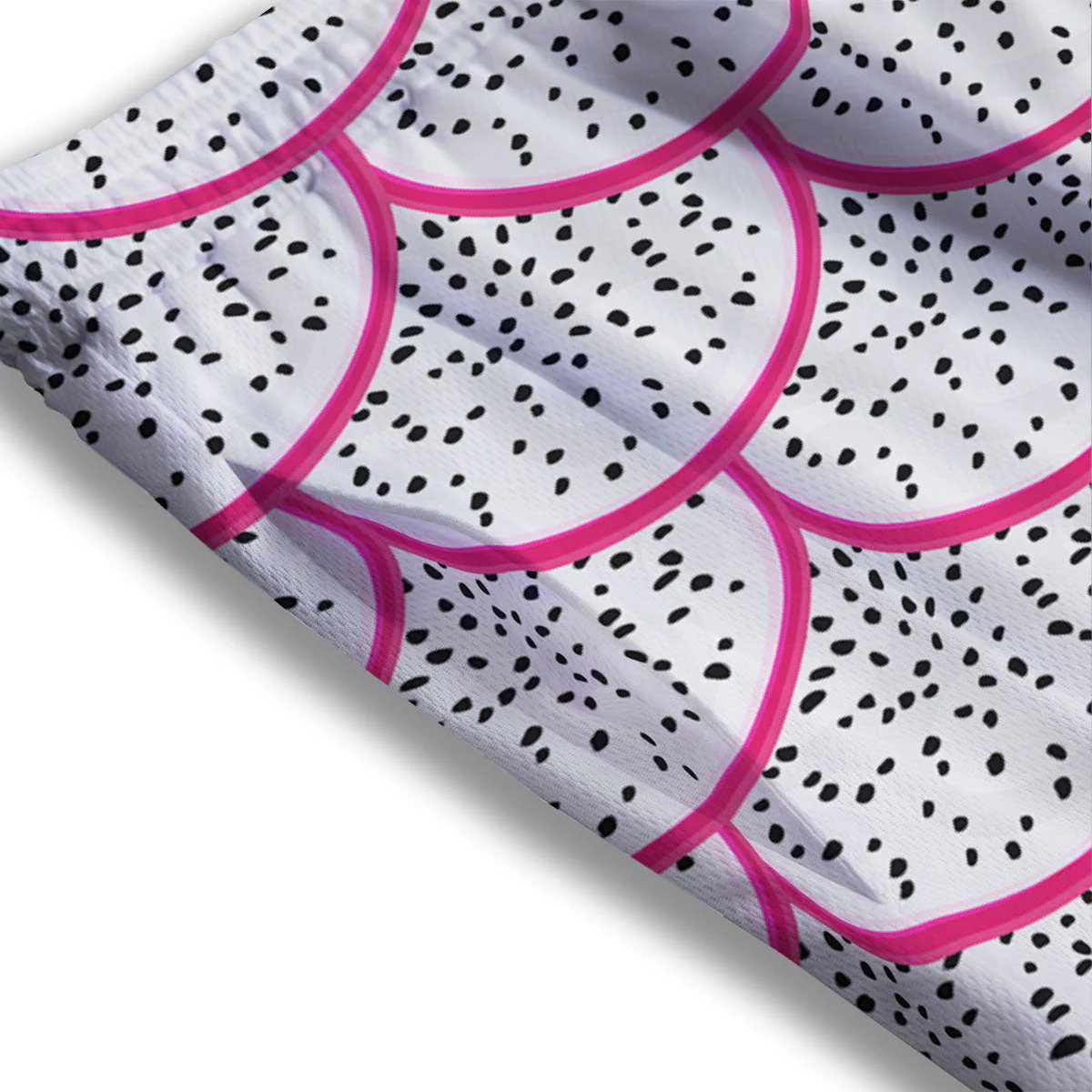 Pitaya Pattern Print Mesh Shorts - Image 3