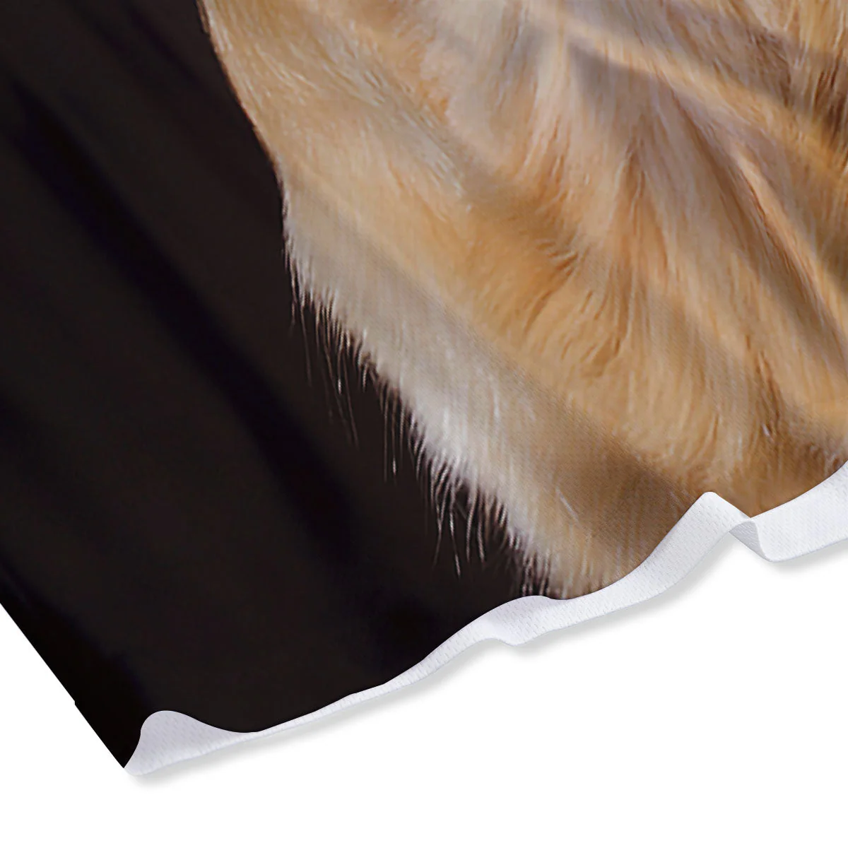 Portrait Golden Retriever Print Mesh Shorts - Image 4