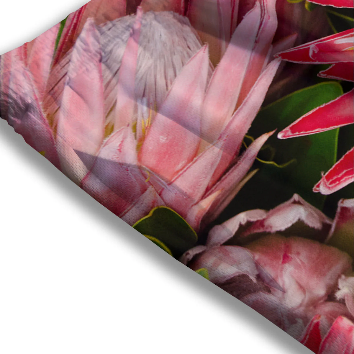 Proteas Bunches Print Mesh Shorts - Image 3
