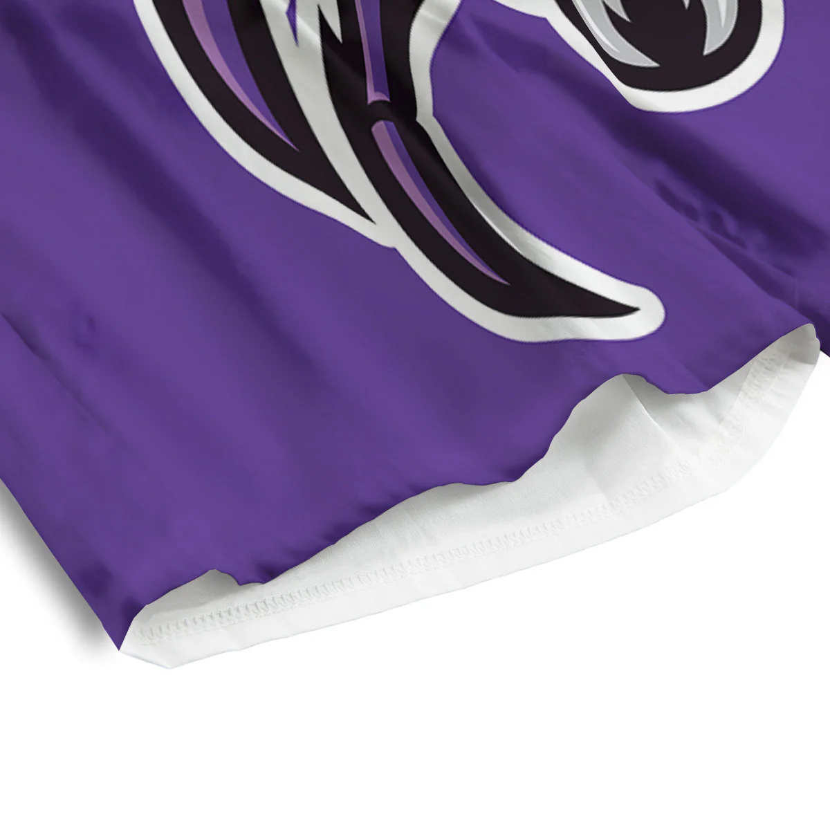 Purple Spider Print Men's Athletic Shorts - Image 4