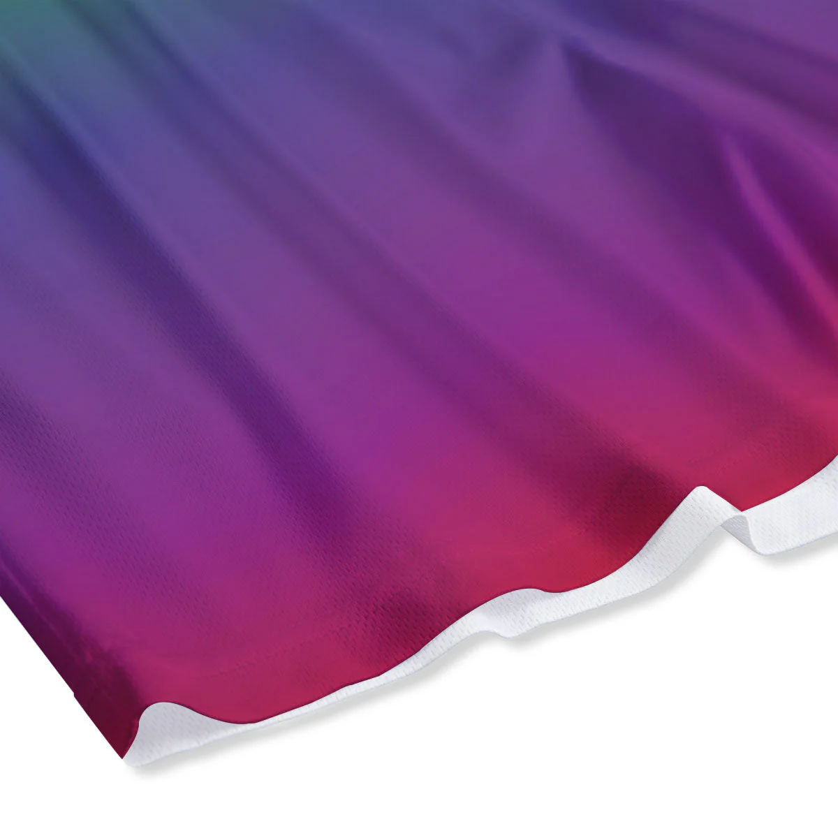 Rainbow Gradient LGBT Pride Print Mesh Shorts - Image 4