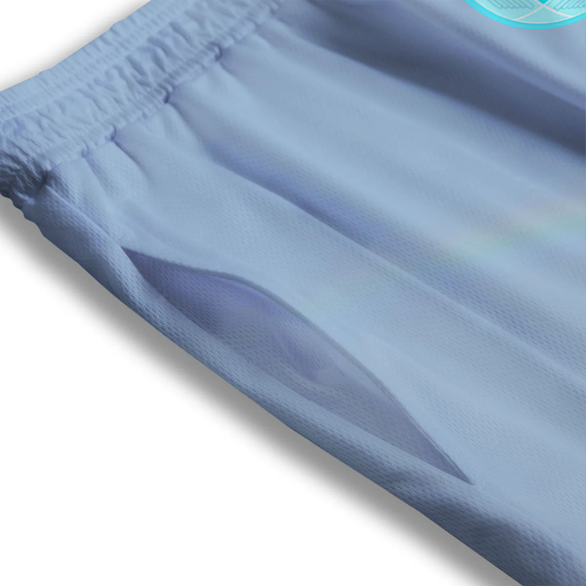 Rainbow Of Life Seven Chakras Print Mesh Shorts - Image 3
