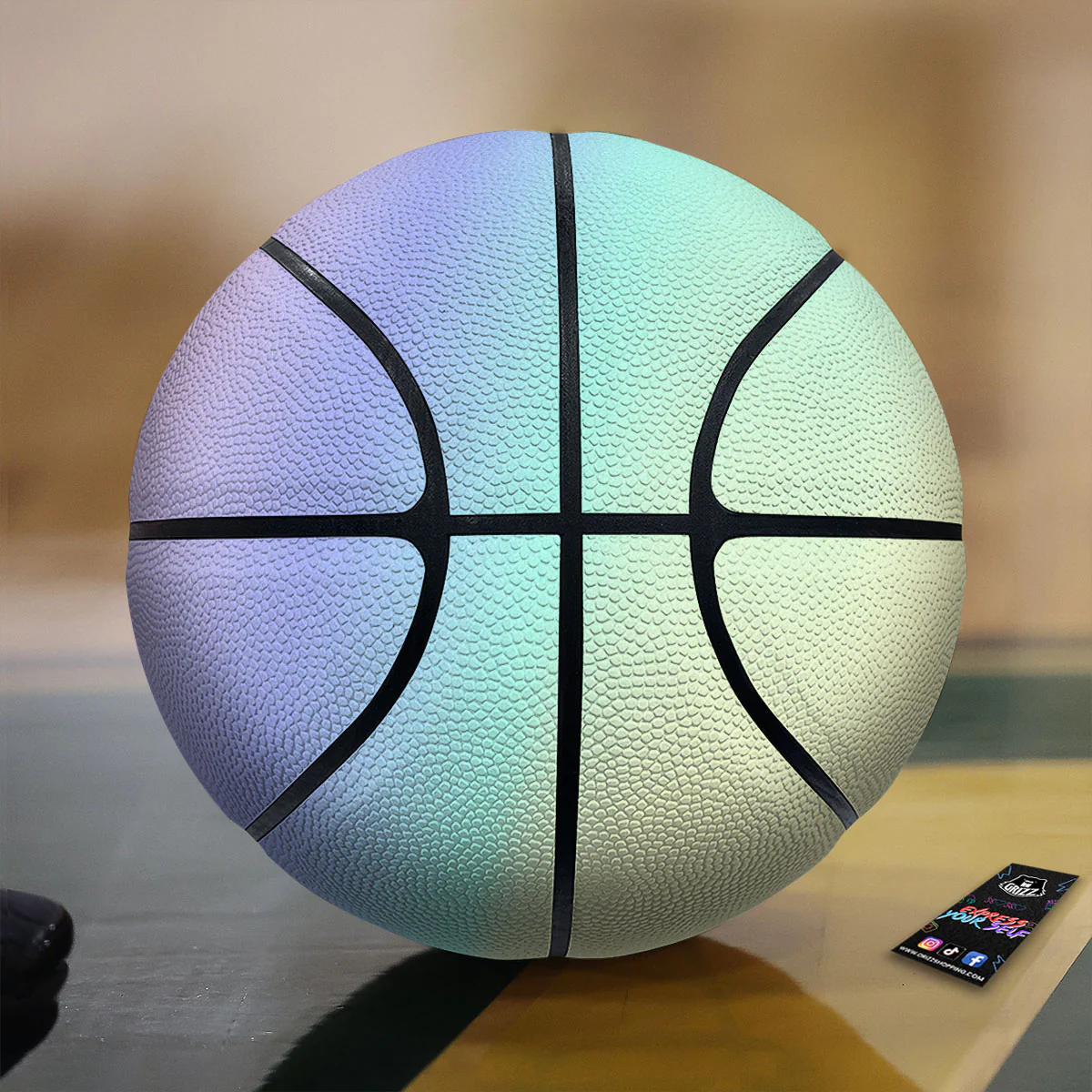 Rave Pastel Print Pattern Basketball