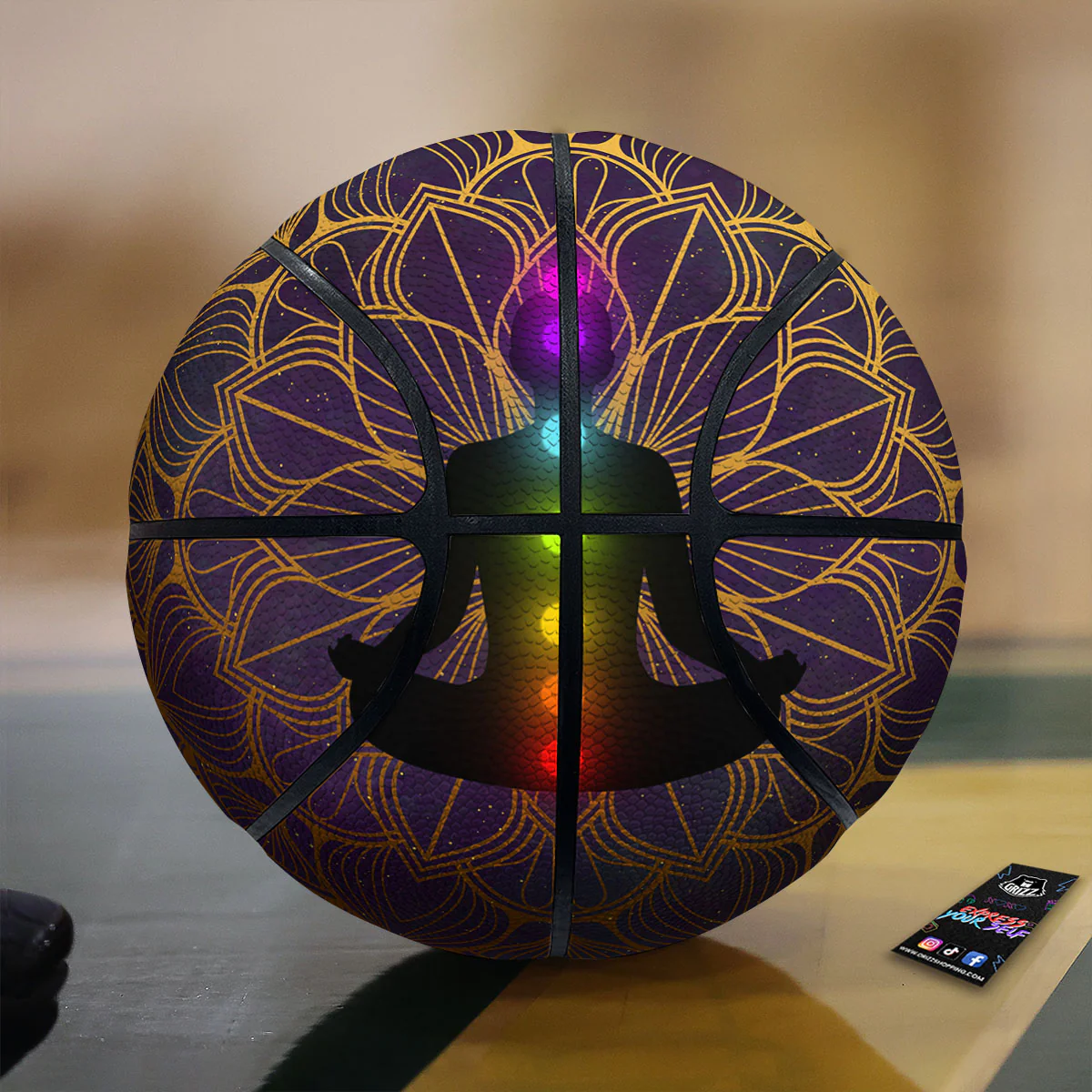 Reiki Golden Print Basketball