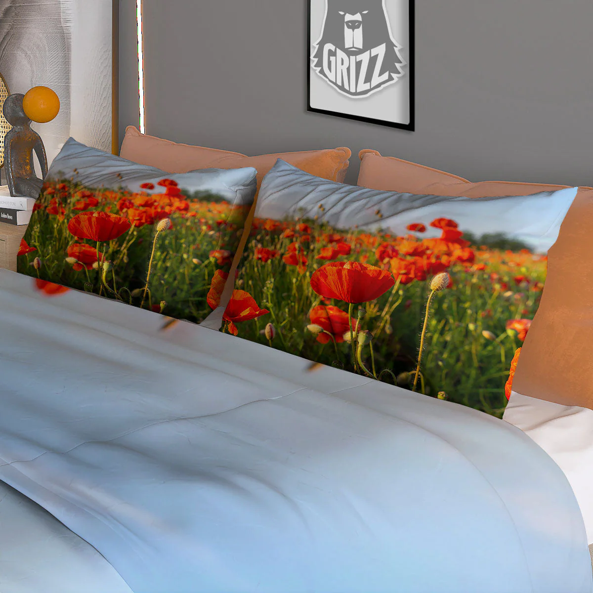 Remembrance Poppy Day Print Duvet Cover Bedding Set - Image 3