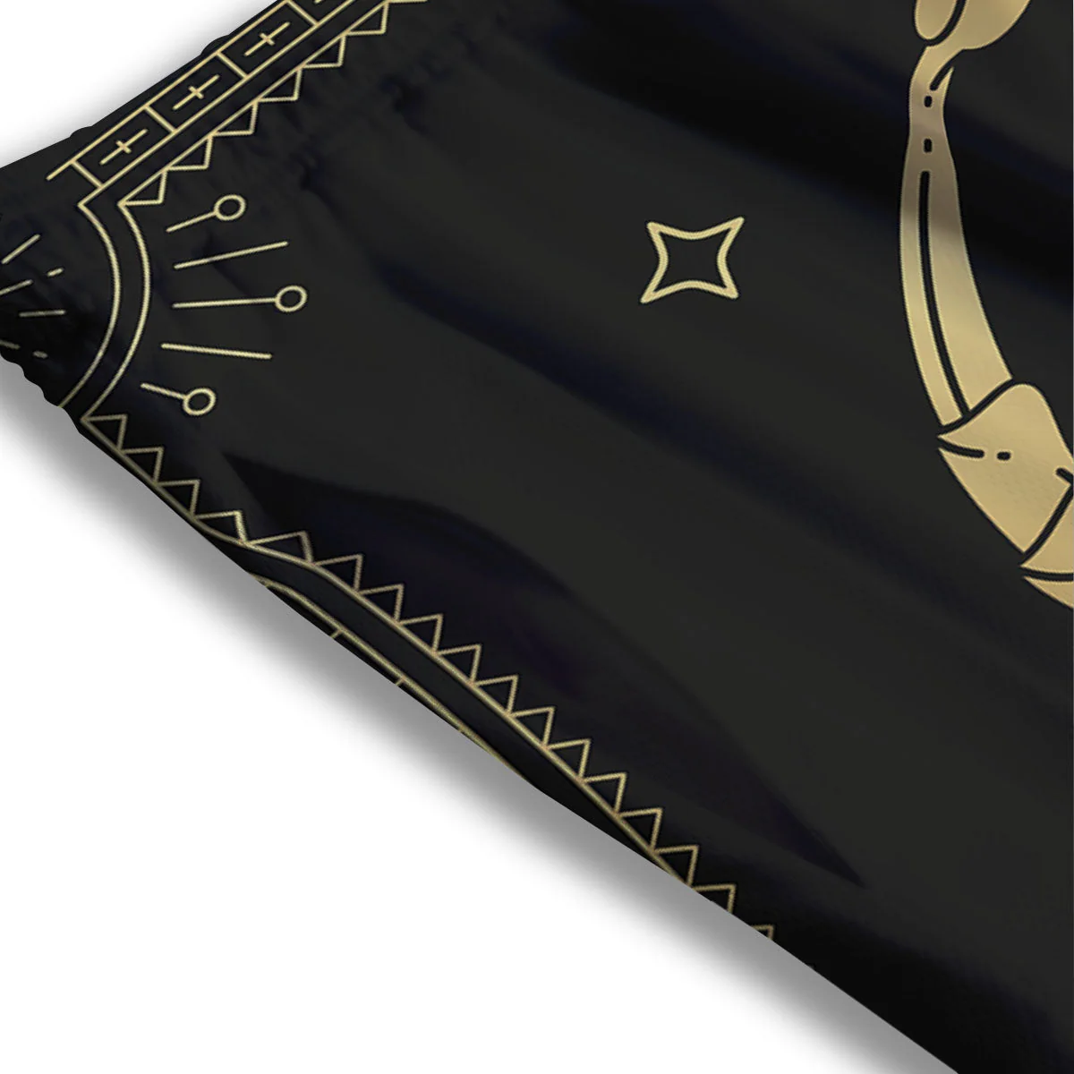 Scorpio Sign Astrological Print Mesh Shorts - Image 3