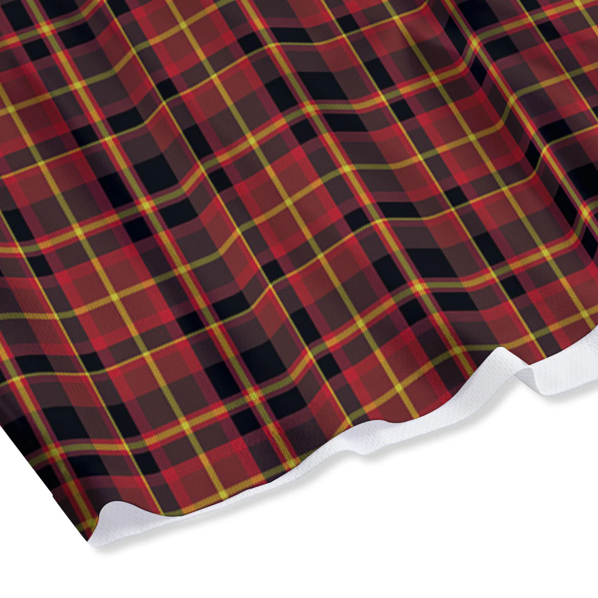 Scottish Tartan Clan Wallace Print Mesh Shorts - Image 4