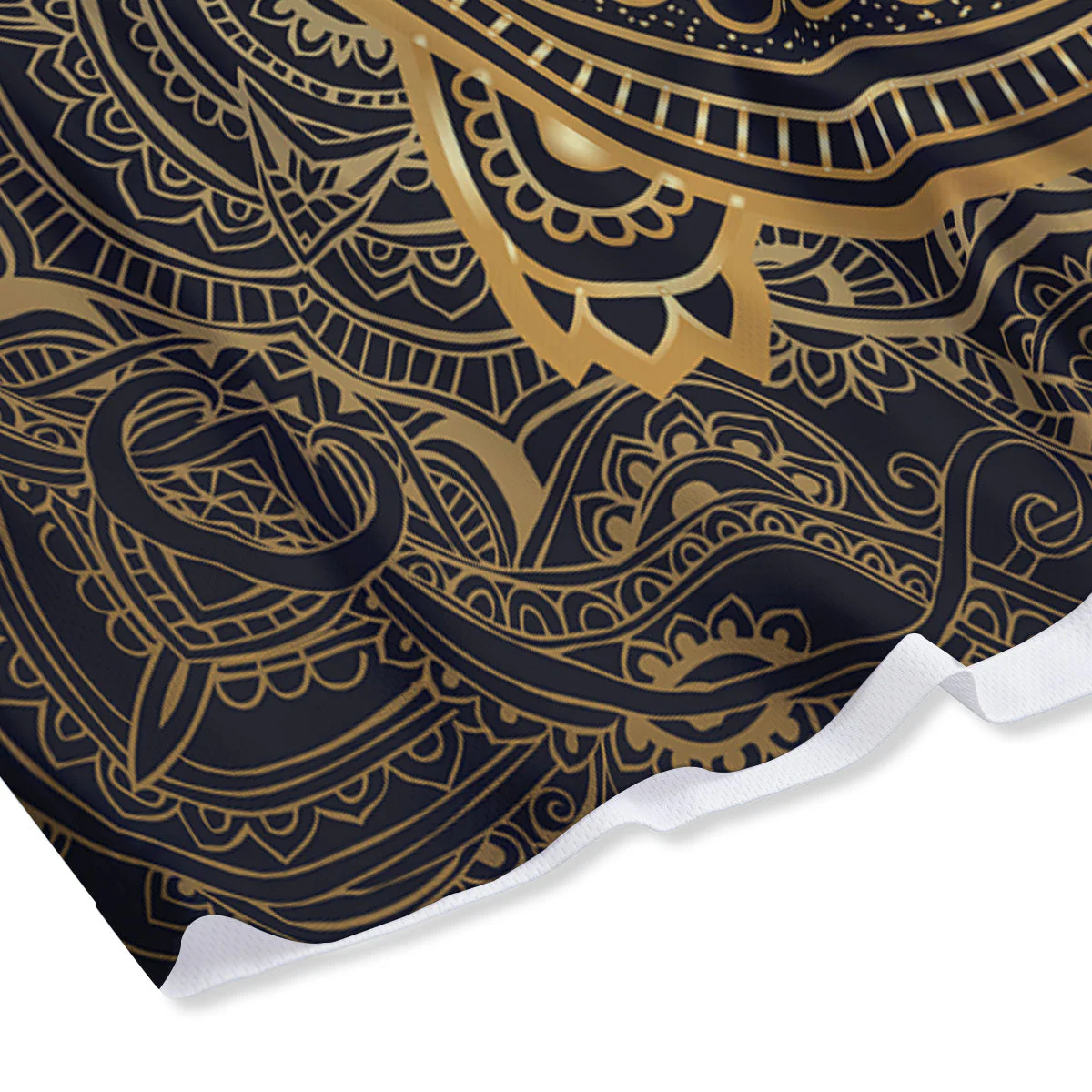 Sea Turtle Native Bohemian Print Mesh Shorts - Image 4