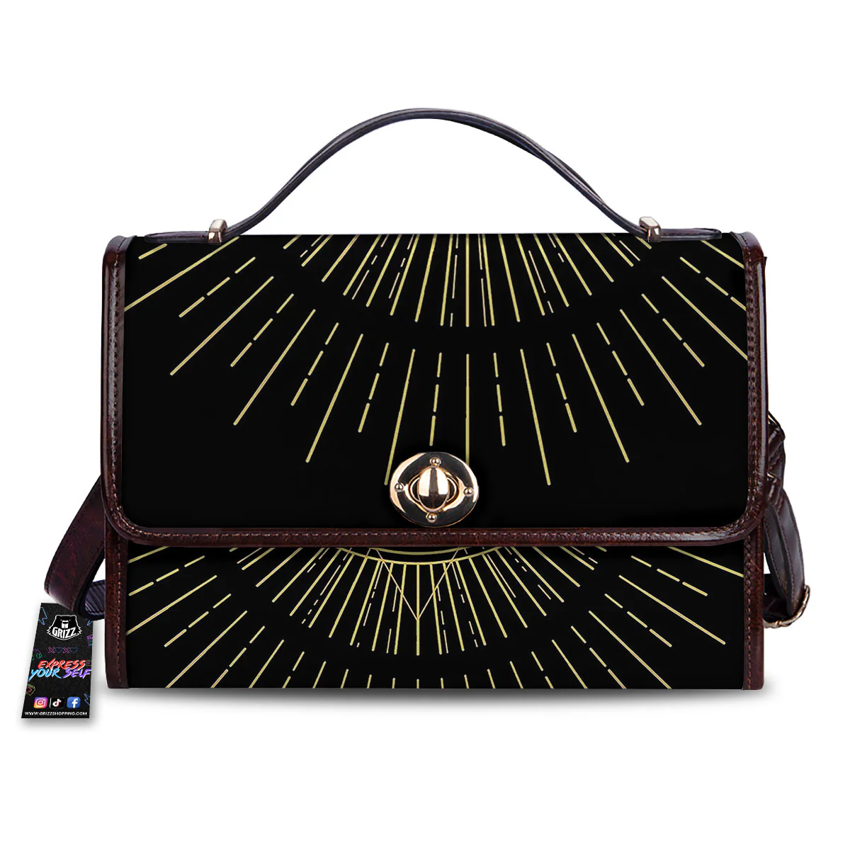 Sight Masonic Eye Print Women's Satchel Bag