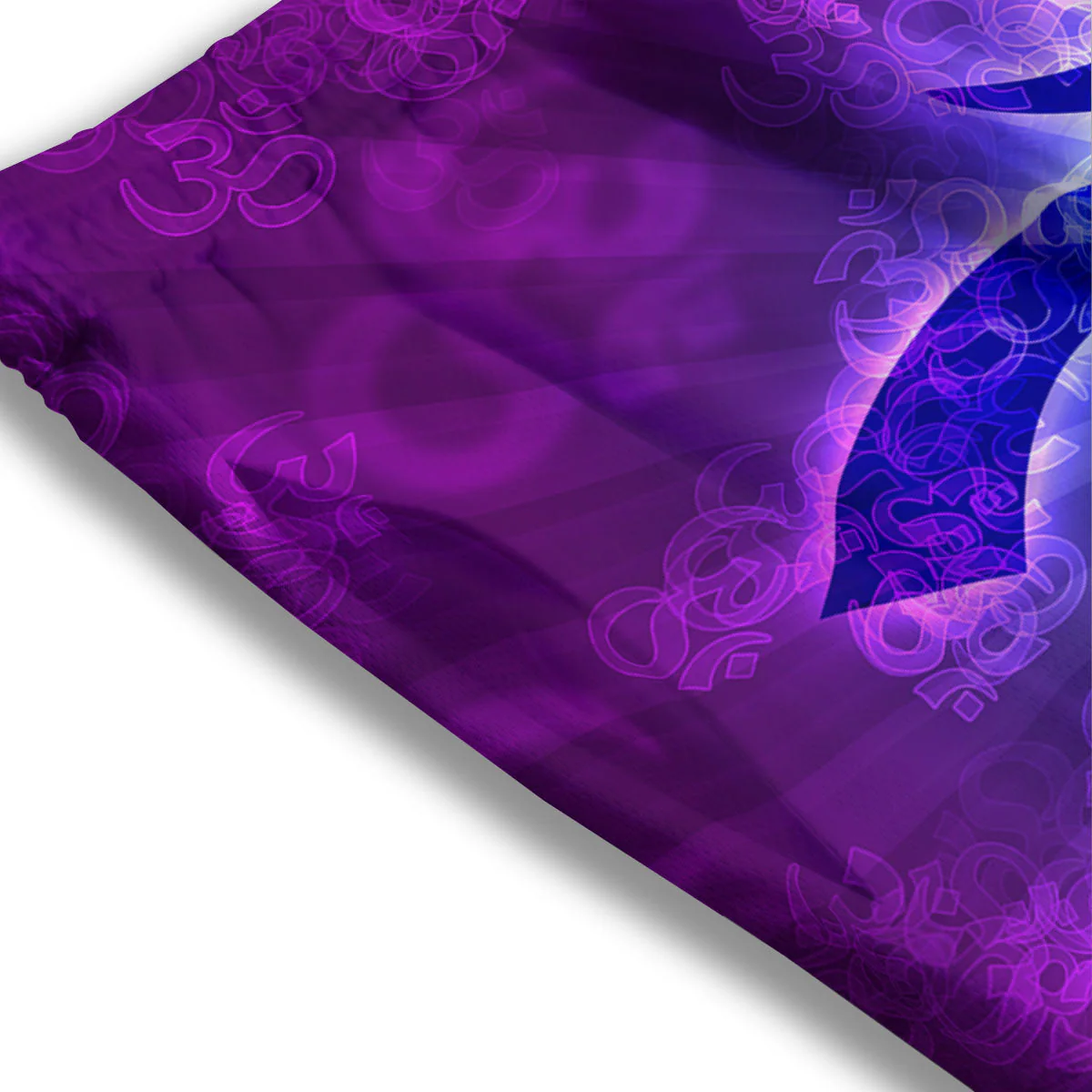 Sign Om Indian Print Mesh Shorts - Image 3