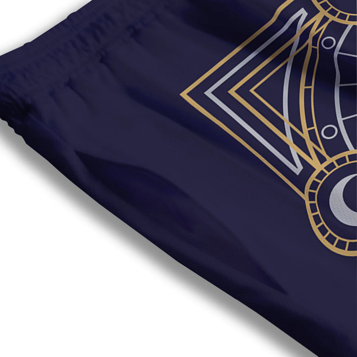 Signs Astrological And Pisces Print Mesh Shorts - Image 3