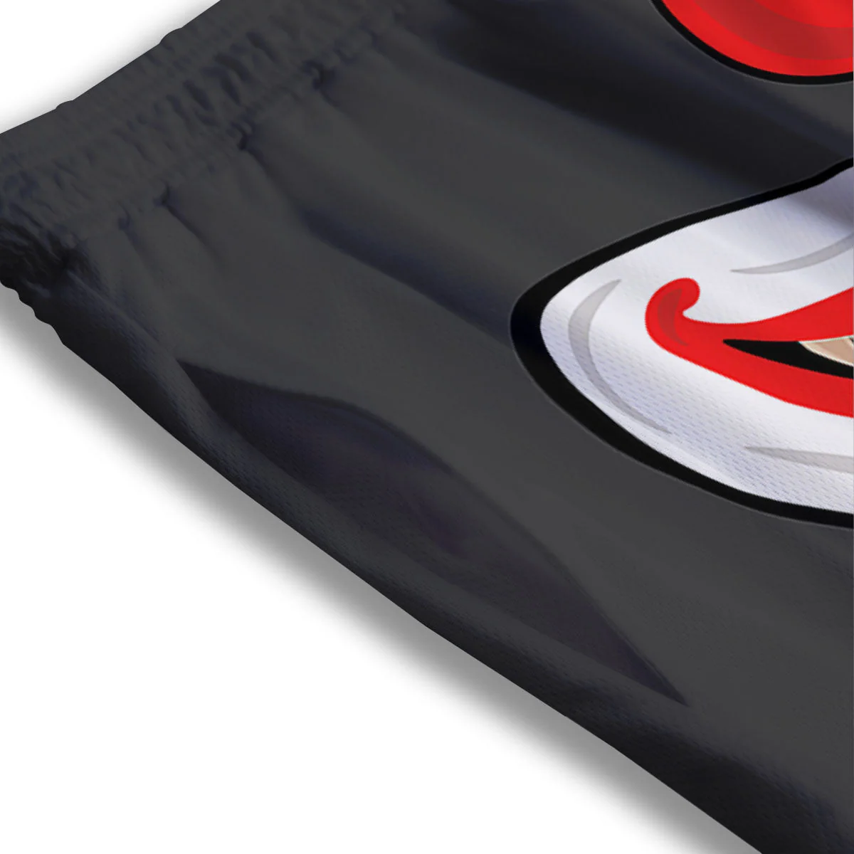 Smiling Clown Halloween Print Mesh Shorts - Image 3