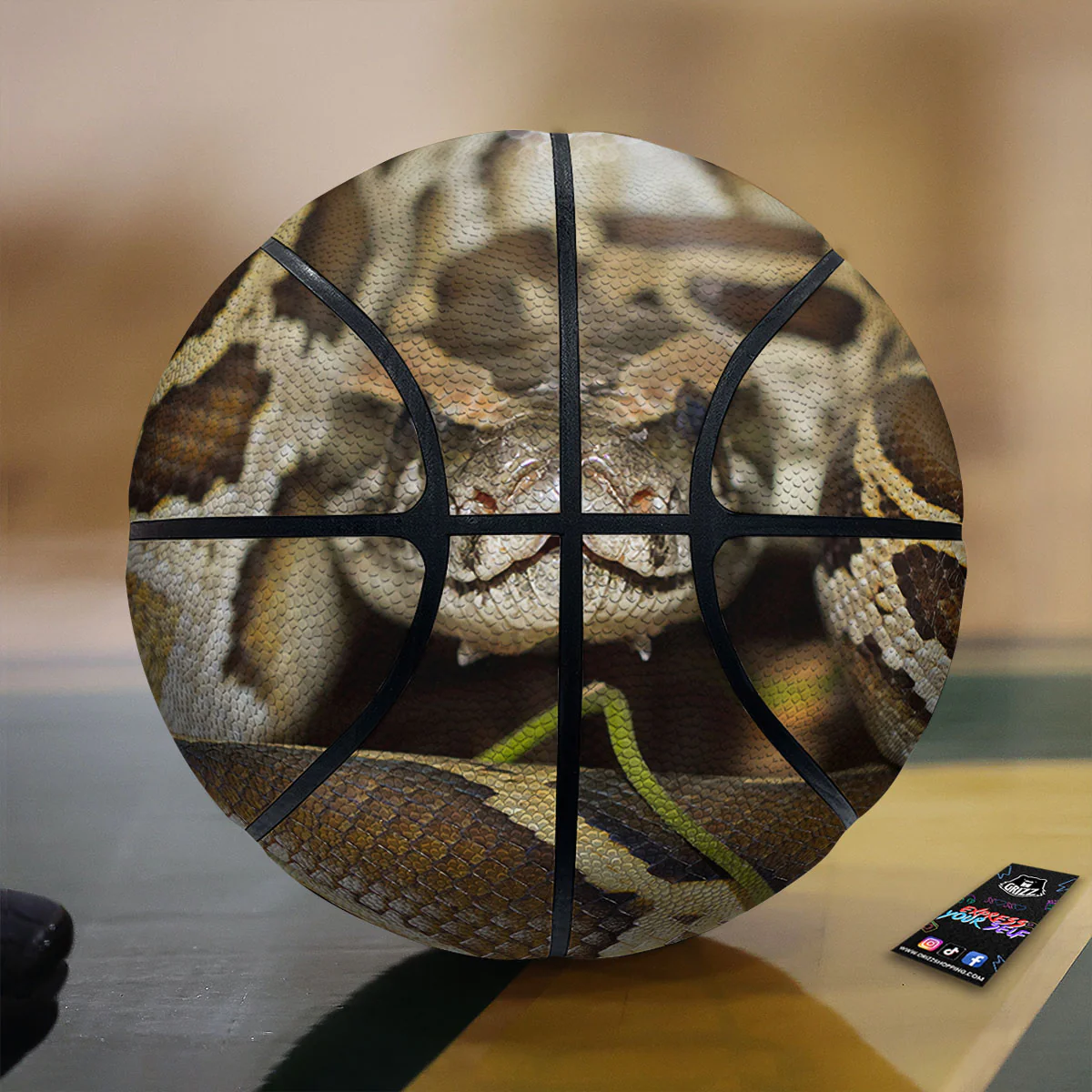 Snake Python Print Basketball
