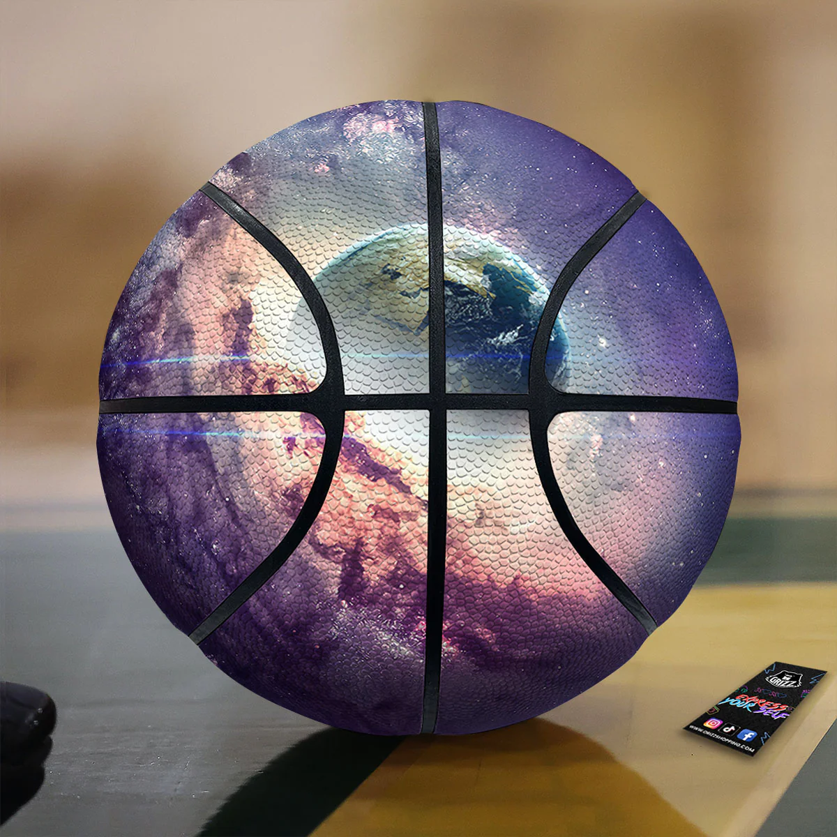 Space Endless Print Basketball