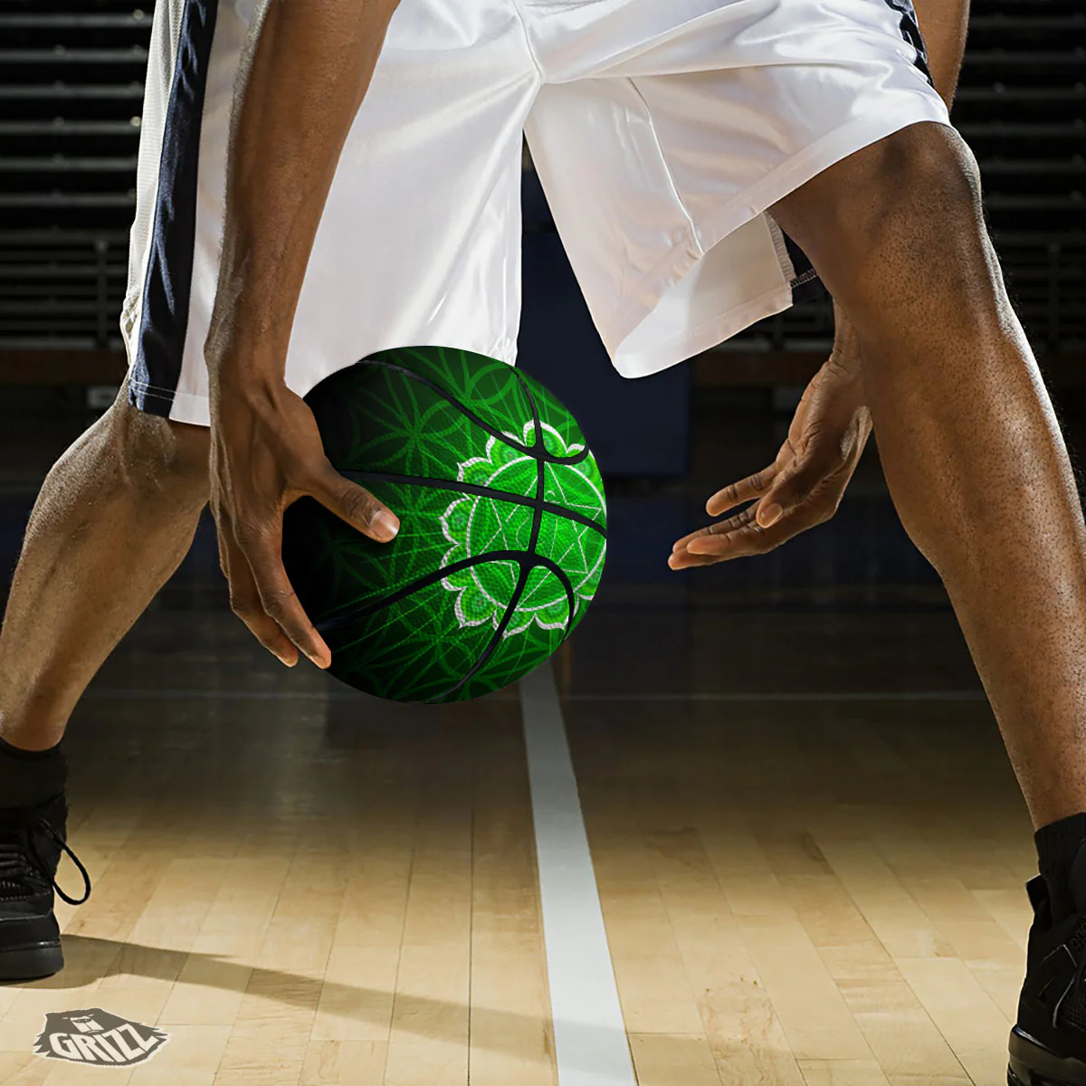 Spiritual Anahata Chakra Print Basketball - Image 3