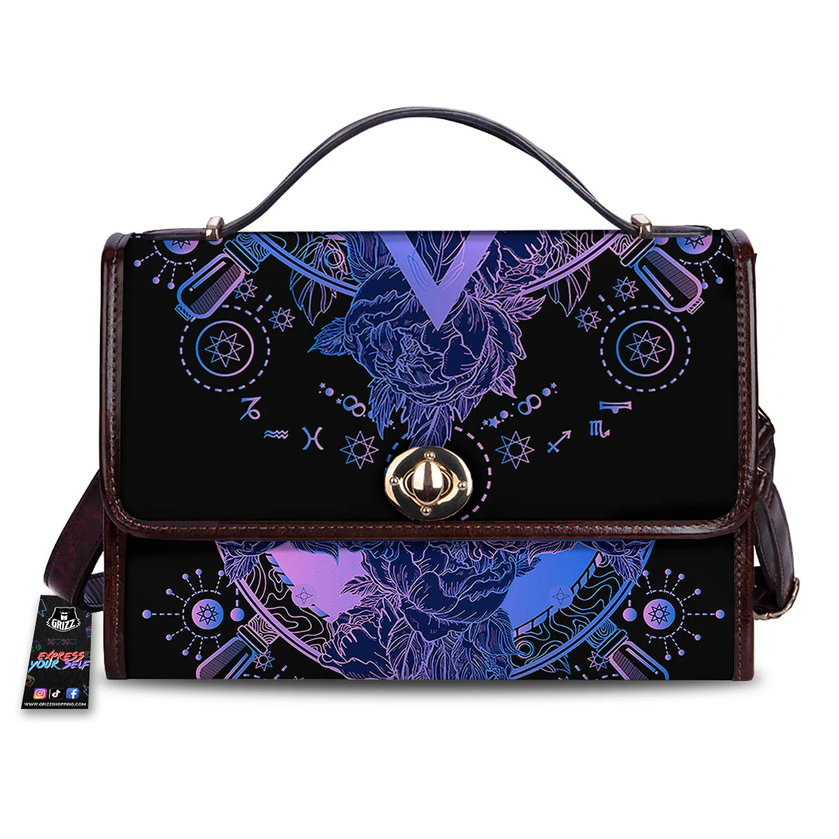Spiritual Eye Of Providence Print Women's Satchel Bag