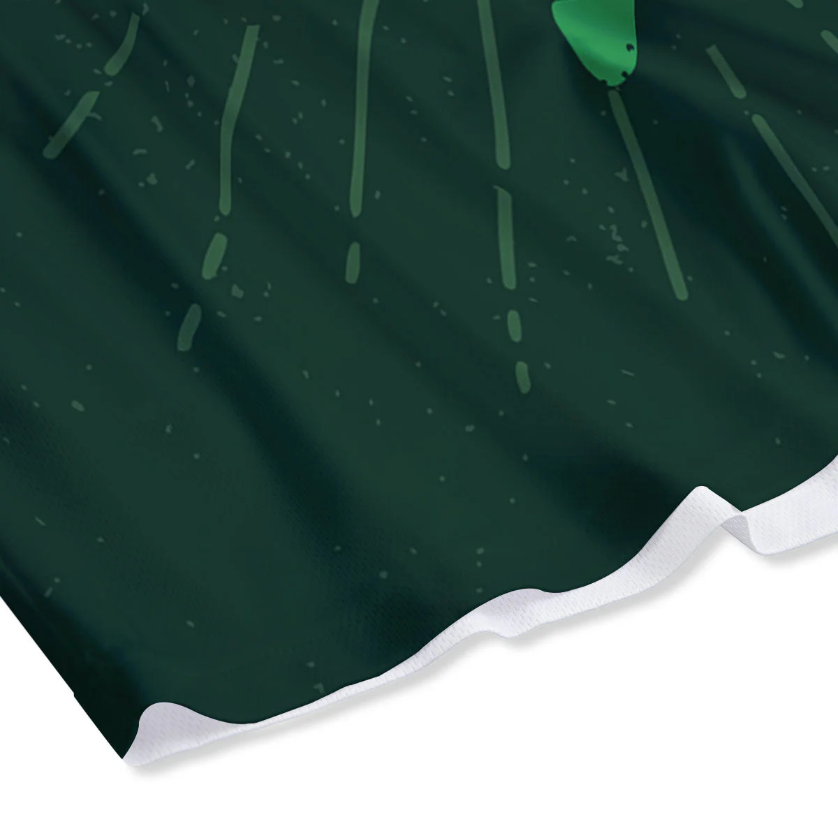 St. Patrick's Day Irish Clover Print Mesh Shorts - Image 4