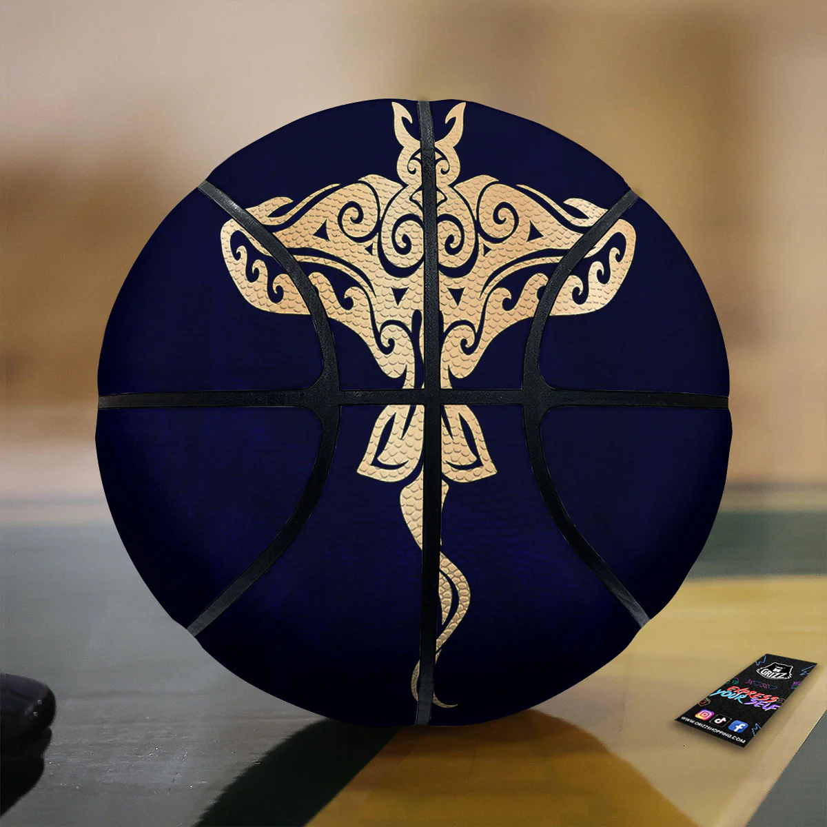 Stingray Spiritual Golden Print Basketball