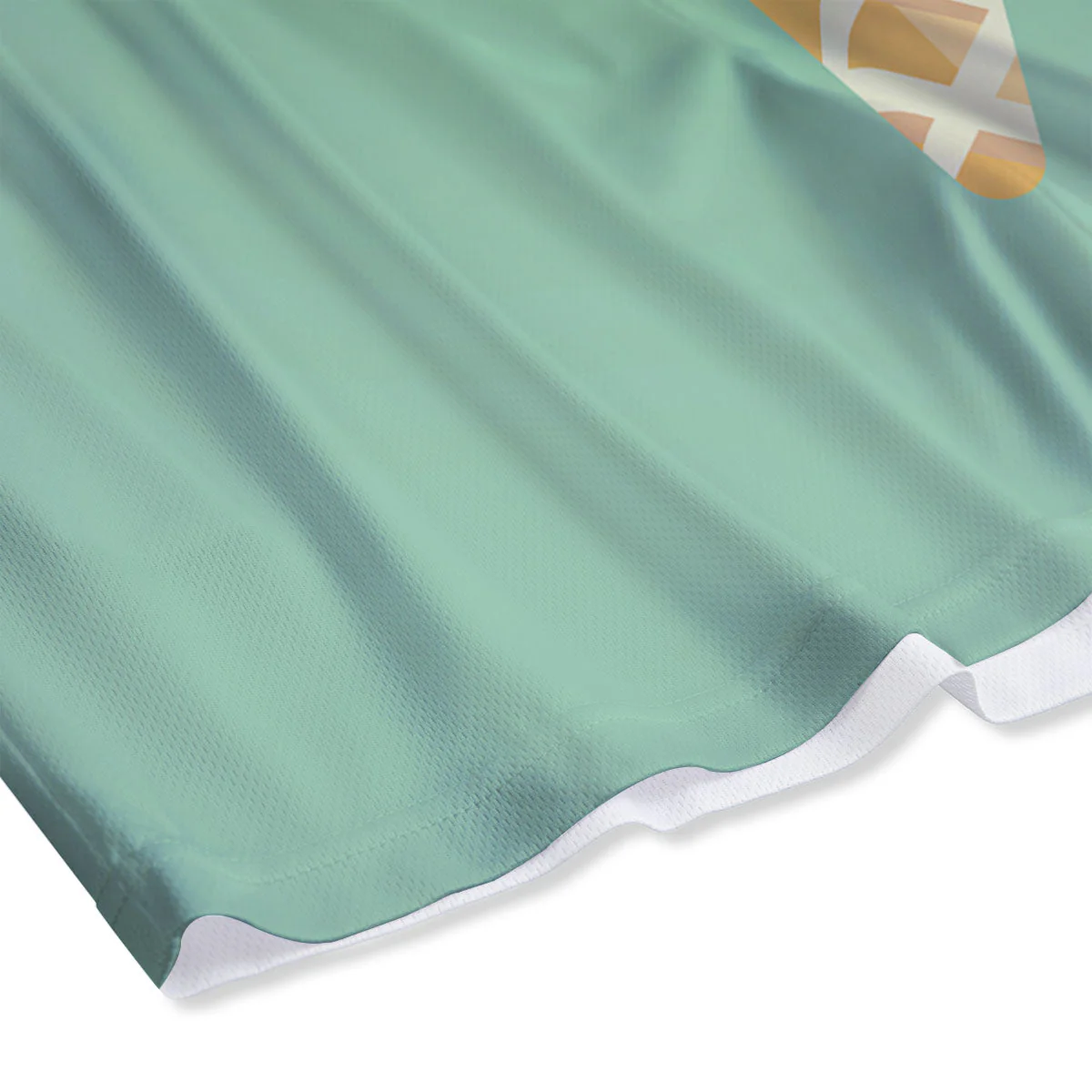Strawberry Ice Cream Teal Print Mesh Shorts - Image 4