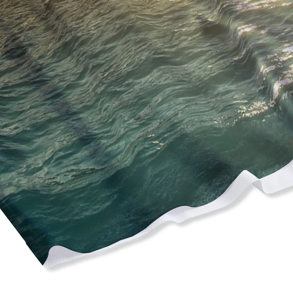Sunset Maldives Print Mesh Shorts - Image 4